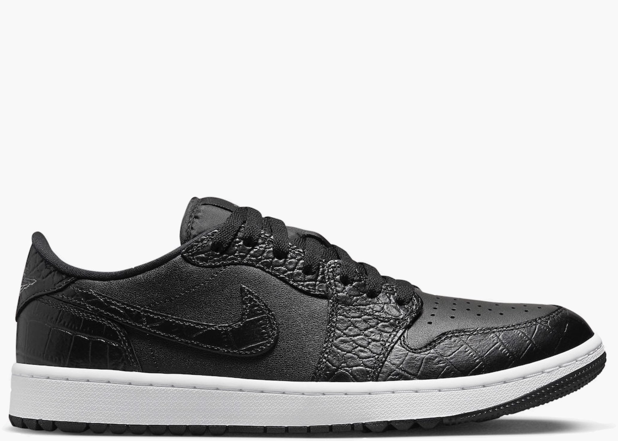 Nike Air Jordan 1 Retro Low Golf Black Croc DD9315-003 Hype Clothinga Limited Edition