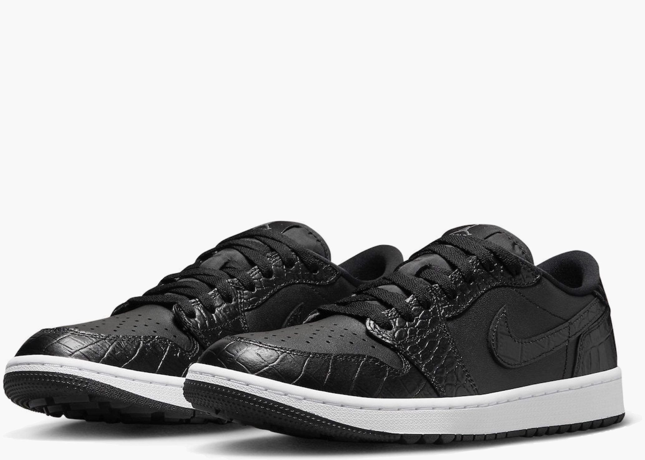 Nike Air Jordan 1 Retro Low Golf Black Croc DD9315-003 Hype Clothinga Limited Edition