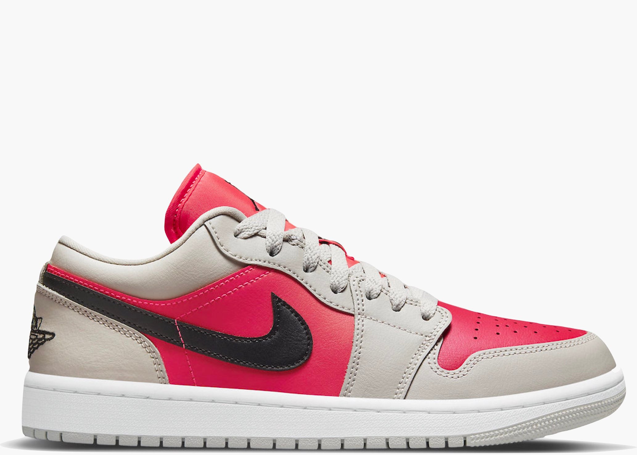 Nike Air Jordan 1 Retro Low Light Iron Ore Siren Red (W) DC0774-060 Hype Clothinga Limited Edition