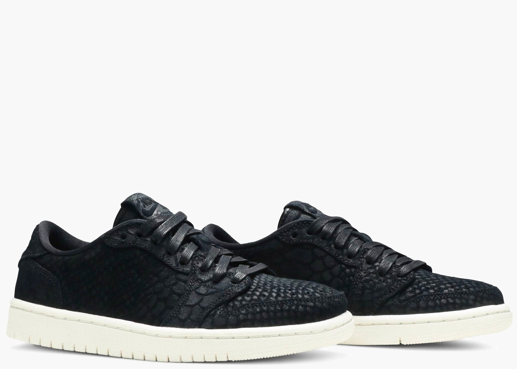 Nike Air Jordan 1 Retro Low NS Black Python (W) AJ6004-010 Hype Clothinga Limited Edition