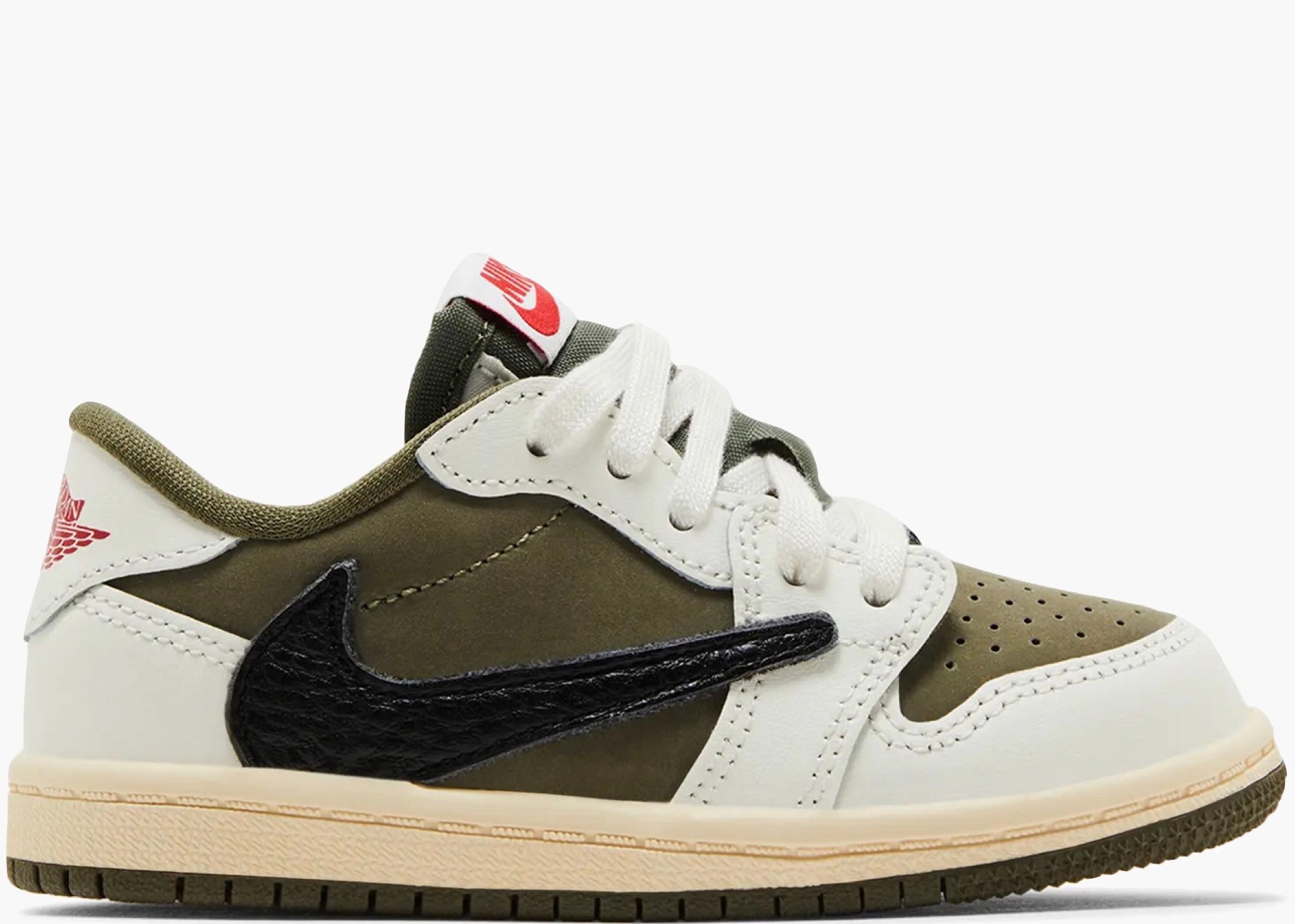 Nike Air Jordan 1 Retro Low OG SP Travis Scott Medium Olive (TD) DO5441-200 Hype Clothinga Limited Edition 