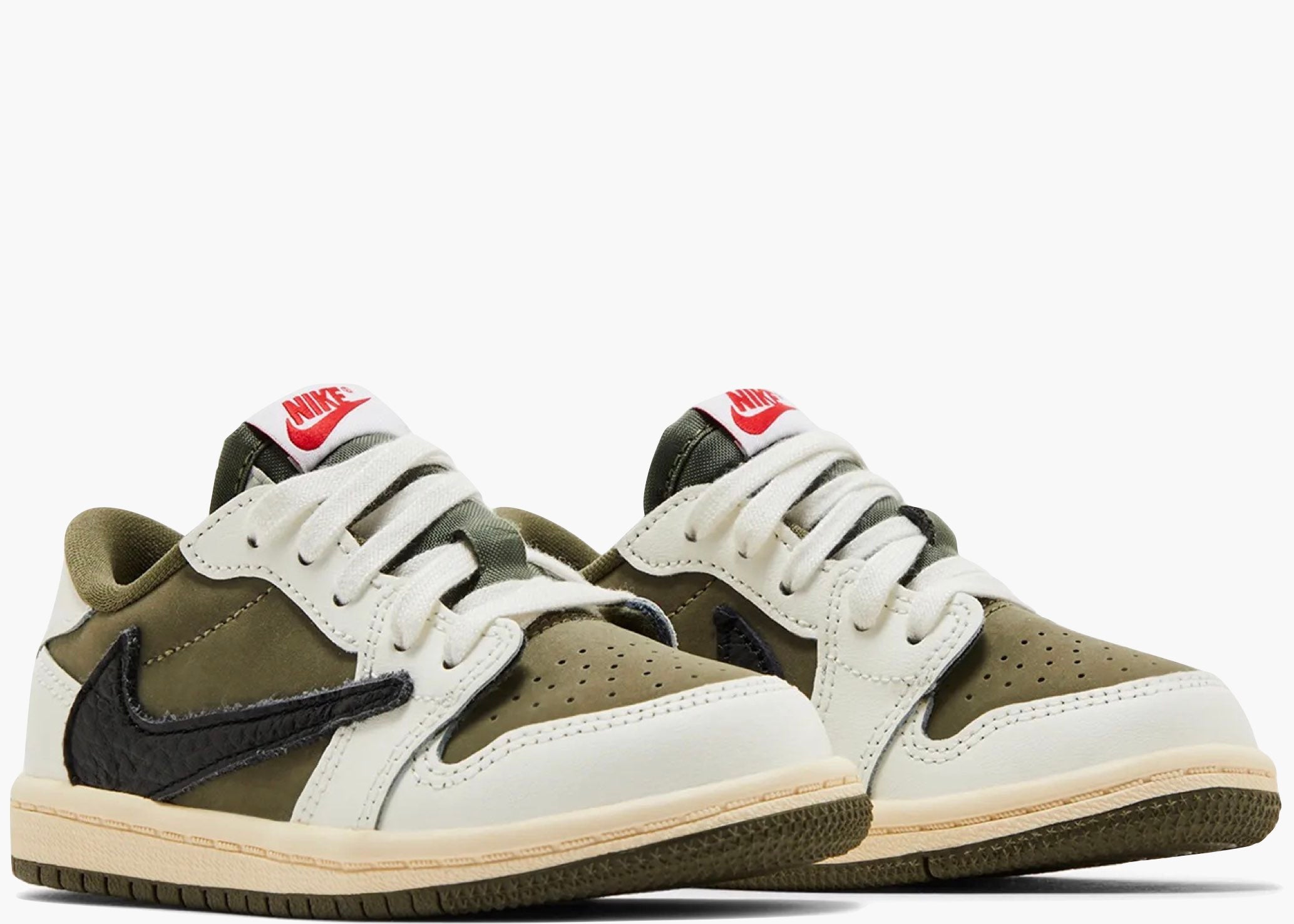 Nike Air Jordan 1 Retro Low OG SP Travis Scott Medium Olive (TD) DO5441-200 Hype Clothinga Limited Edition 