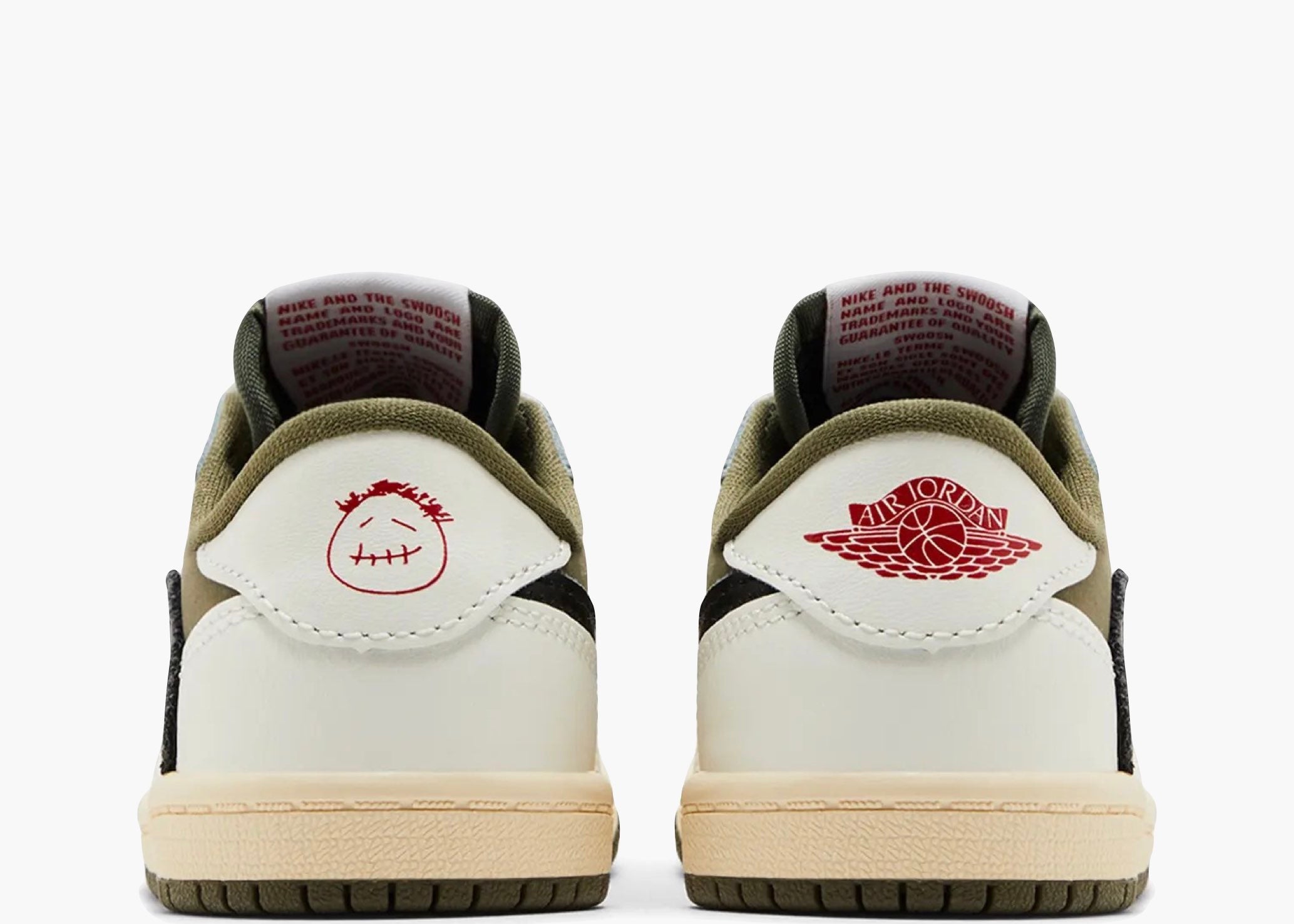 Nike Air Jordan 1 Retro Low OG SP Travis Scott Medium Olive (TD) DO5441-200 Hype Clothinga Limited Edition 