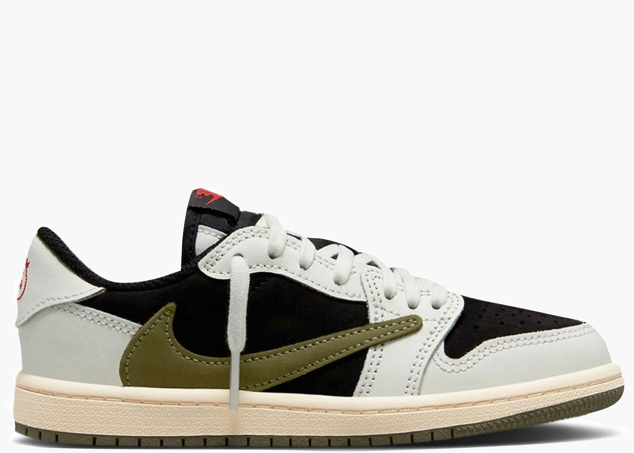 Nike Air Jordan 1 Retro Low OG SP Travis Scott Olive (PS) DZ5909-106 Hype Clothinga Limited Edition