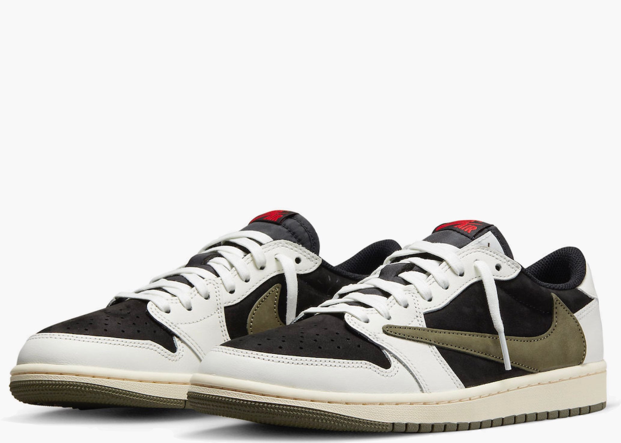 Nike Air Jordan 1 Retro Low OG SP Travis Scott Olive (Women's) DZ4137-106 Hype Clothinga Limited Edition