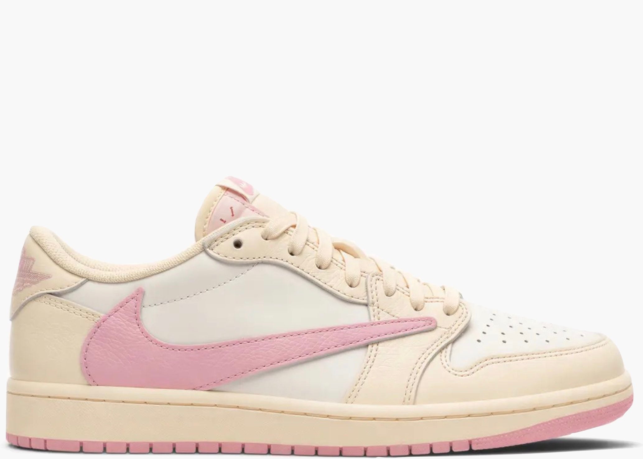 Nike Air Jordan 1 Retro Low OG SP Travis Scott Shy Pink IQ7604-100 Hype Clothinga Limited Edition