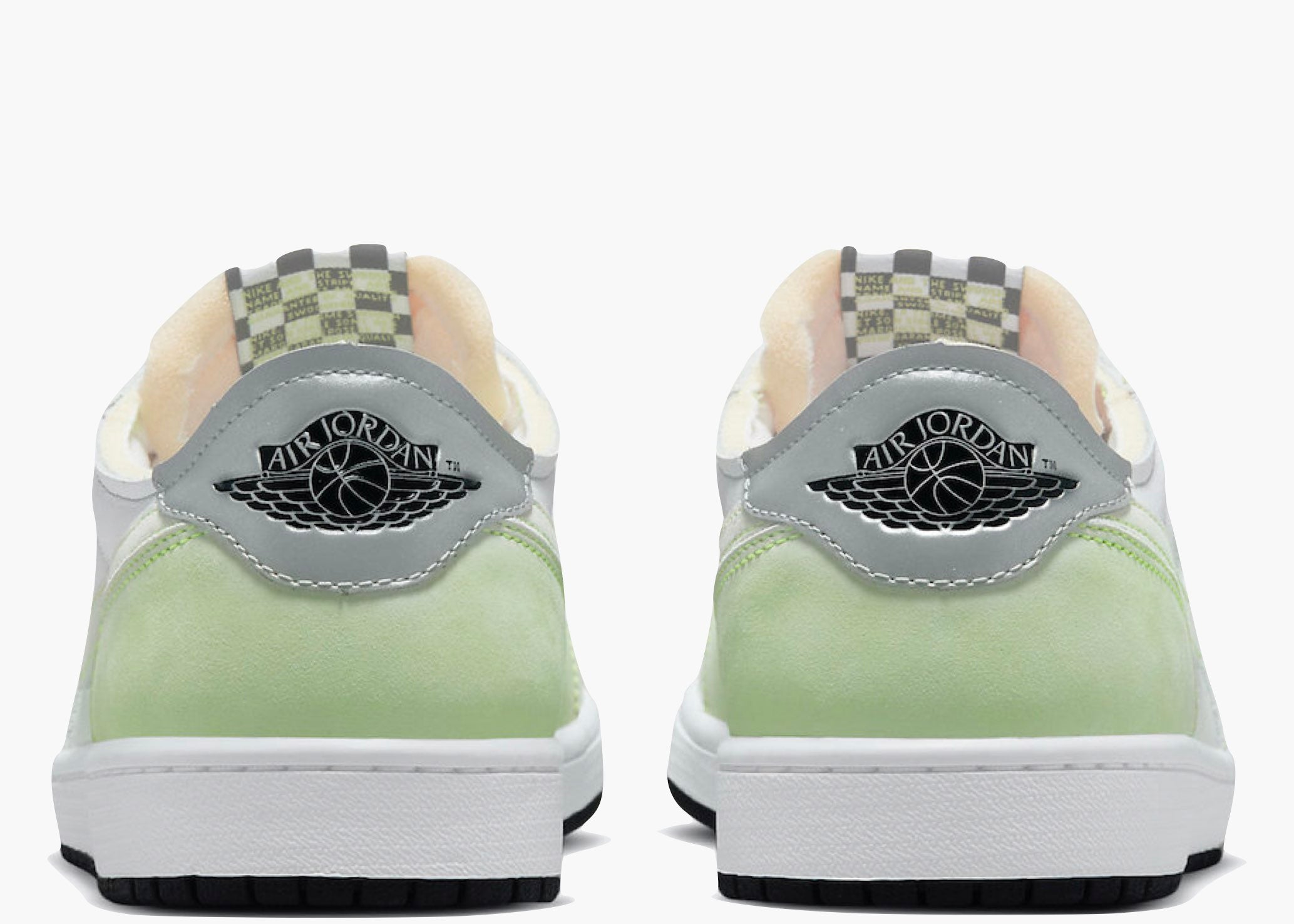 Nike Air Jordan 1 Retro Low White Ghost Green Black DM7837-103 Hype Clothinga Limited Edition