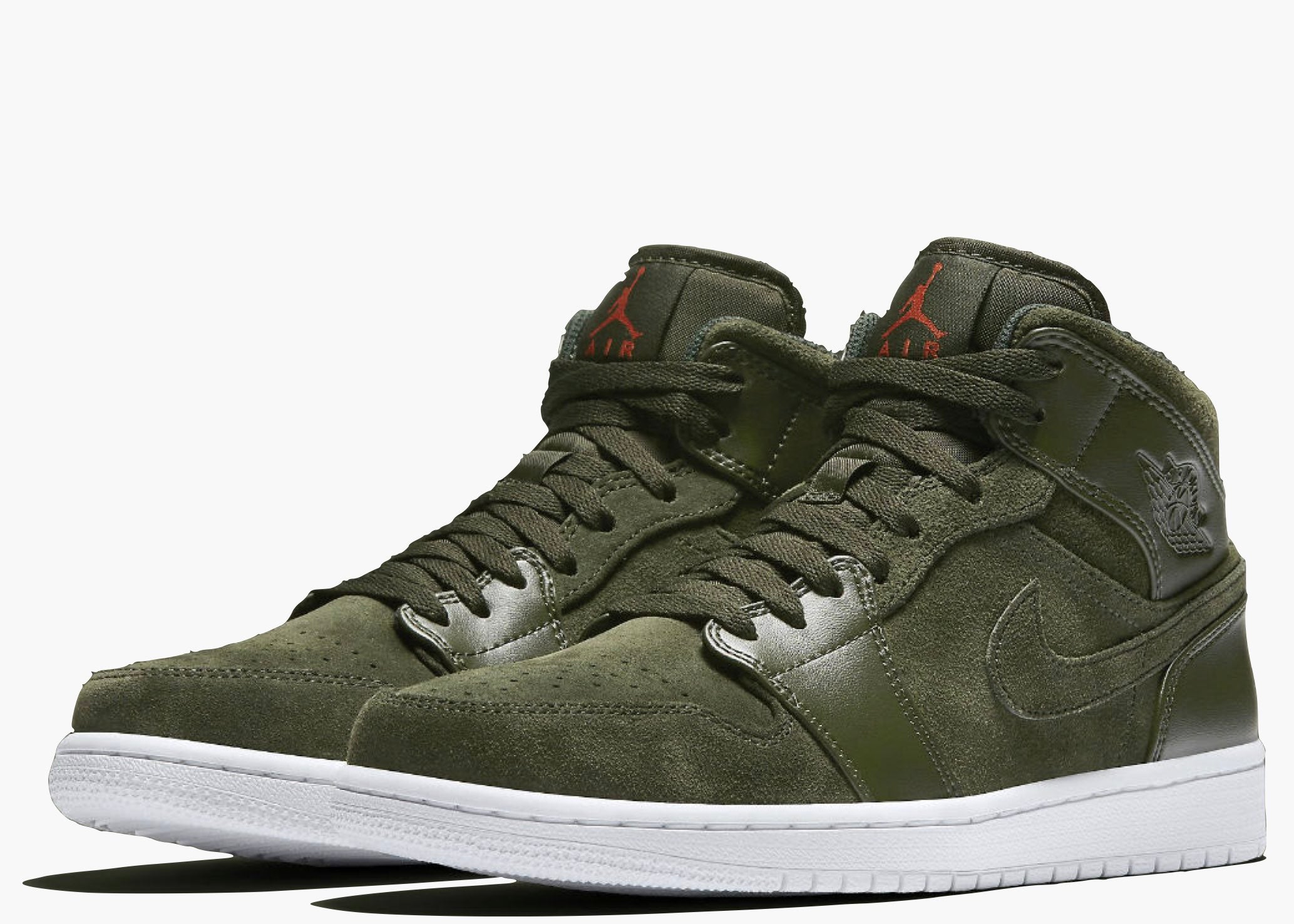 Nike Air Jordan 1 Retro Mid Sequoia 554724-302 Hype Clothinga Limited Edition