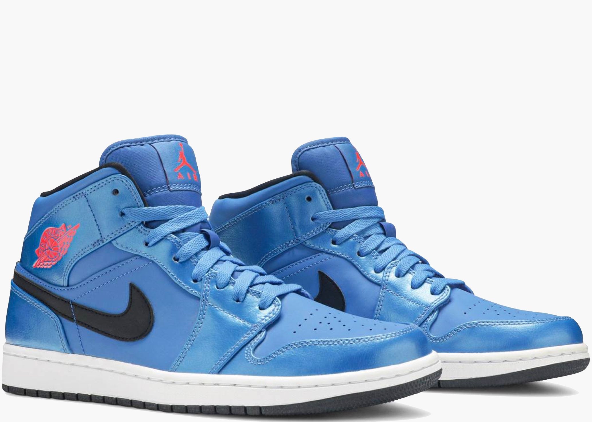Nike Air Jordan 1 Retro Mid Sport Blue 554724-423 Hype Clothinga