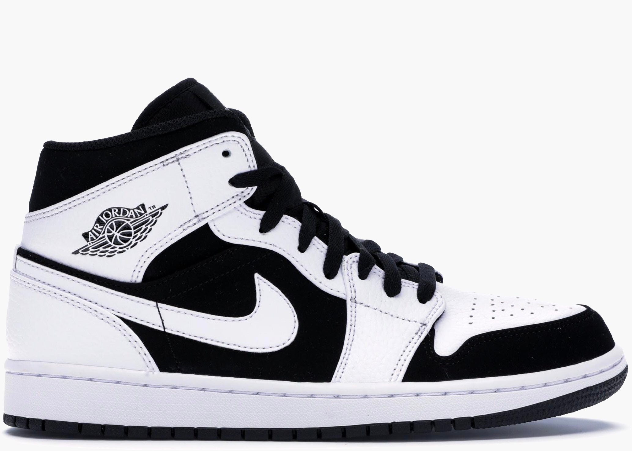 Nike Air Jordan 1 Retro Mid Tuxedo 554724-113 Hype Clothinga
