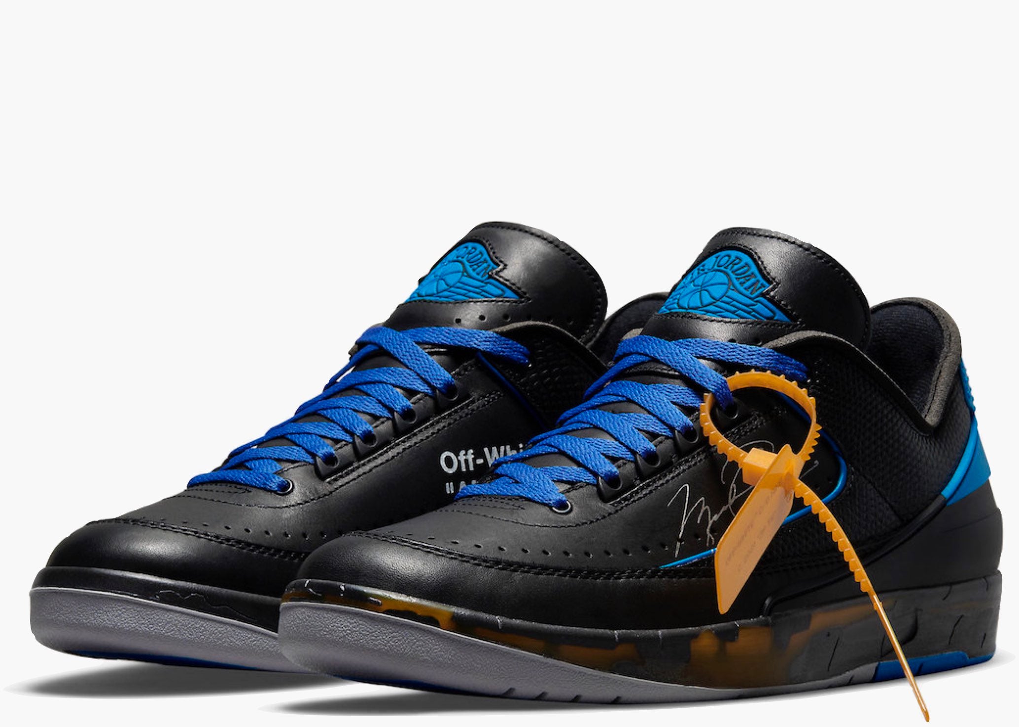 Nike Air Jordan 2 Retro Low Off-White Black