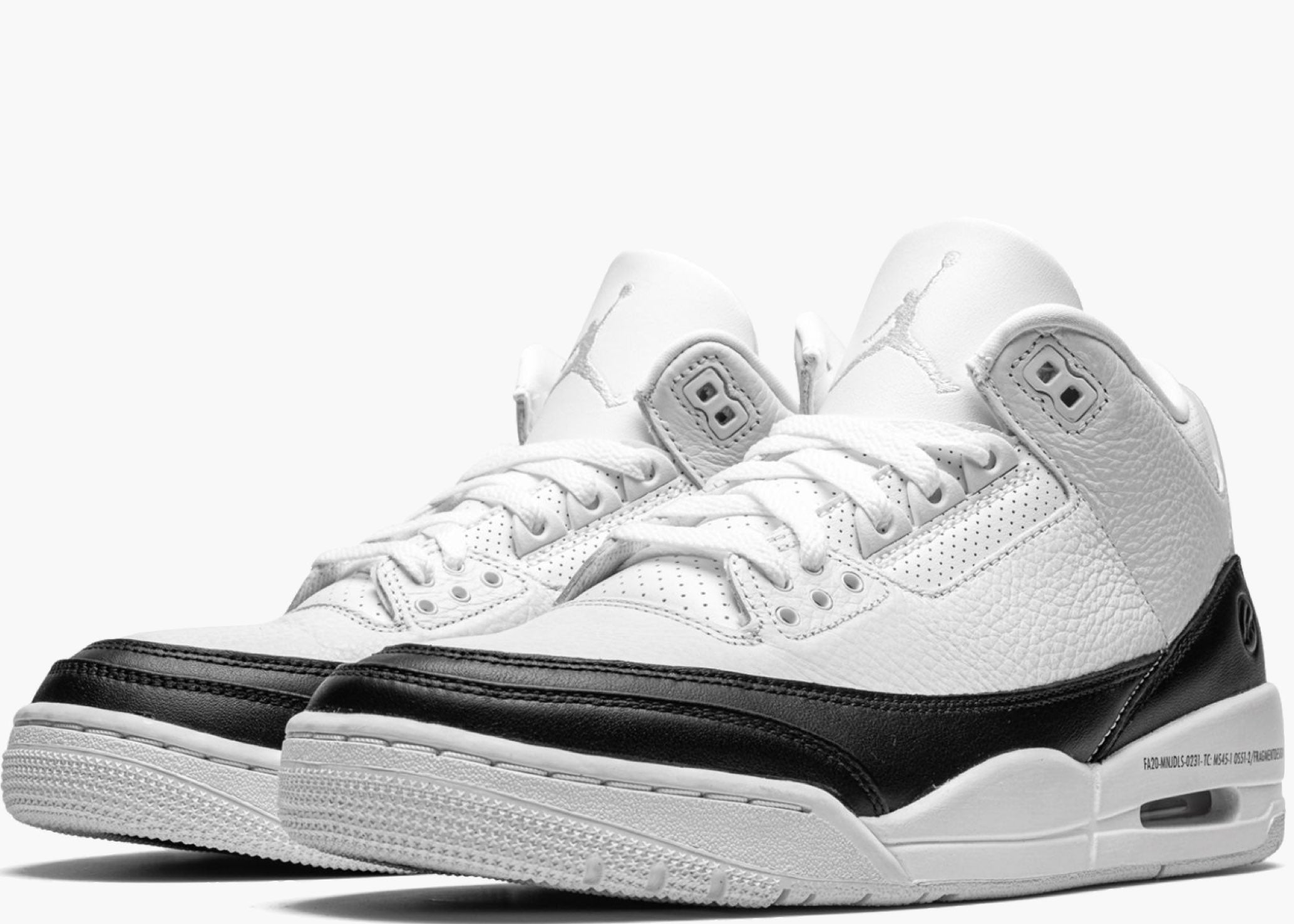 Nike Air Jordan 3 Fragment DA3595-100 Hype Clothinga