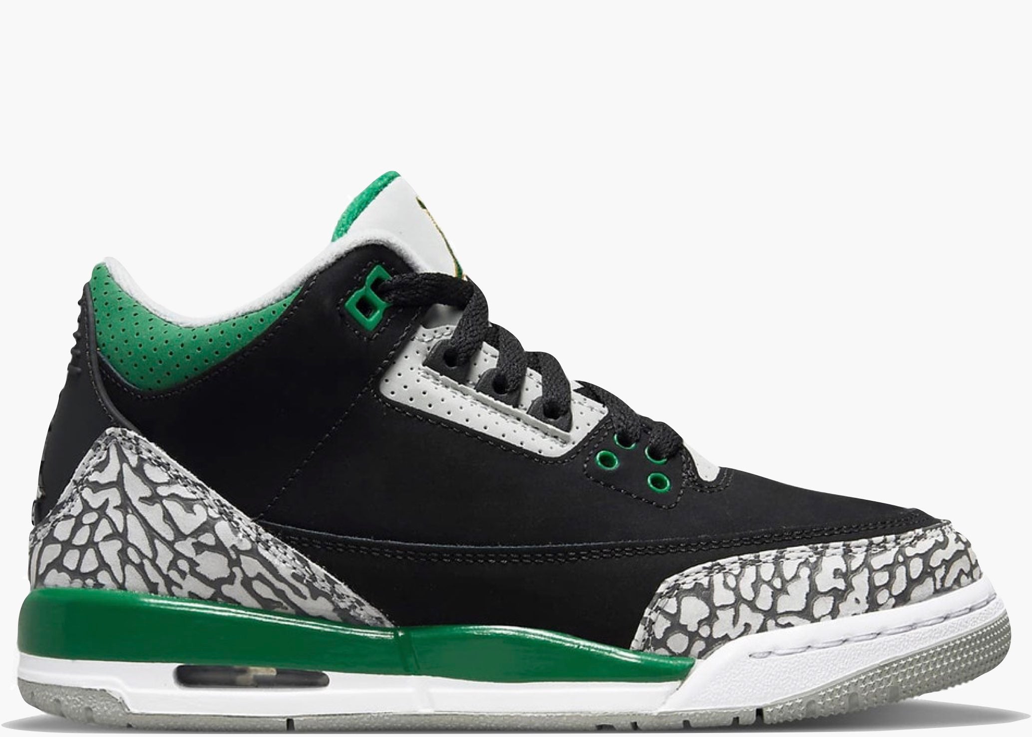 Nike Air Jordan 3 (GS) Retro Pine Green