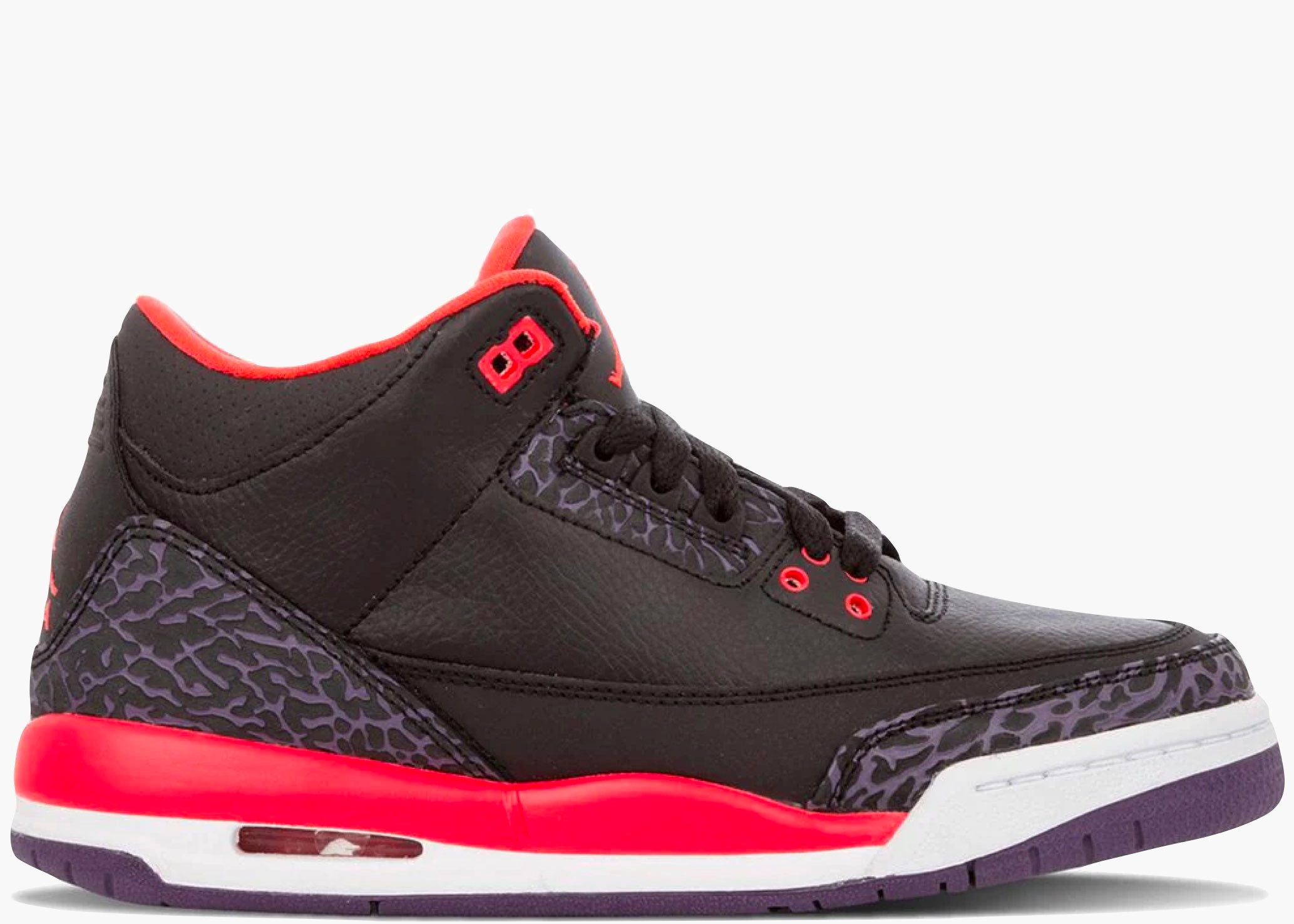 Nike Air Jordan 3 Retro Crimson (GS) 398614-005 Hype Clothinga Limited Edition