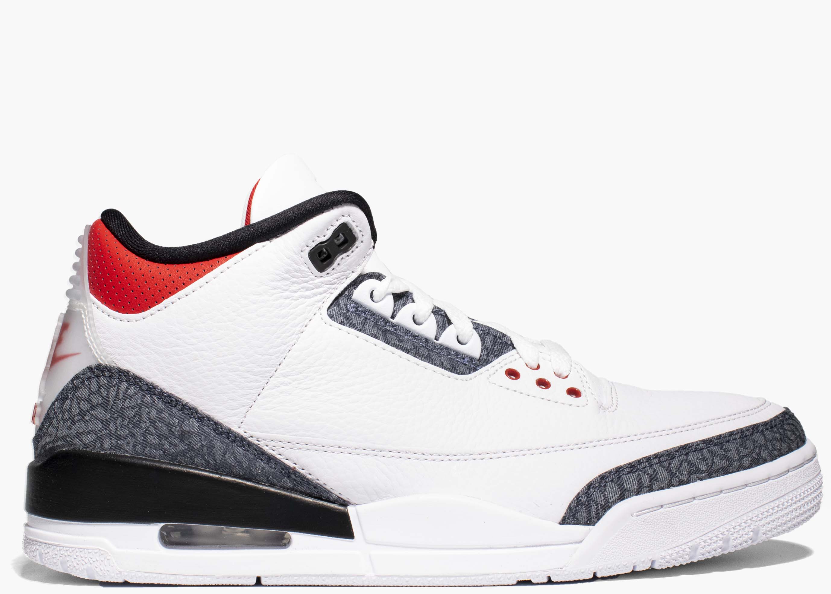 Nike Air Jordan 3 Retro Fire Red Denim CZ6431-100 Hype Clothinga Limited Edition