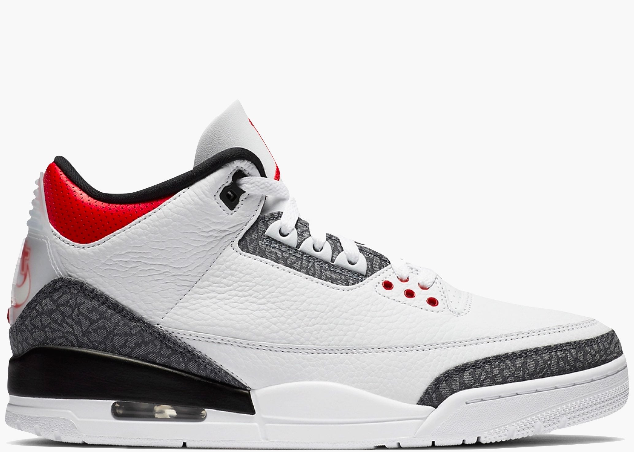 Nike Air Jordan 3 Retro SE-T JP Fire Red Denim (GS) Hype Clothinga Limited Edition