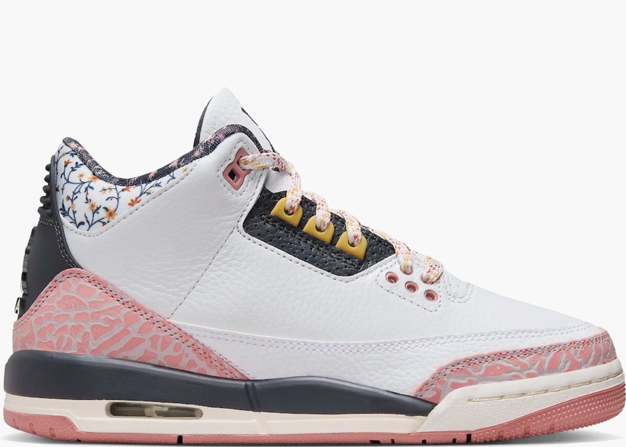 Nike Air Jordan 3 Retro Vintage Floral (GS) 441140-100 Hype Clothinga Limited Edition