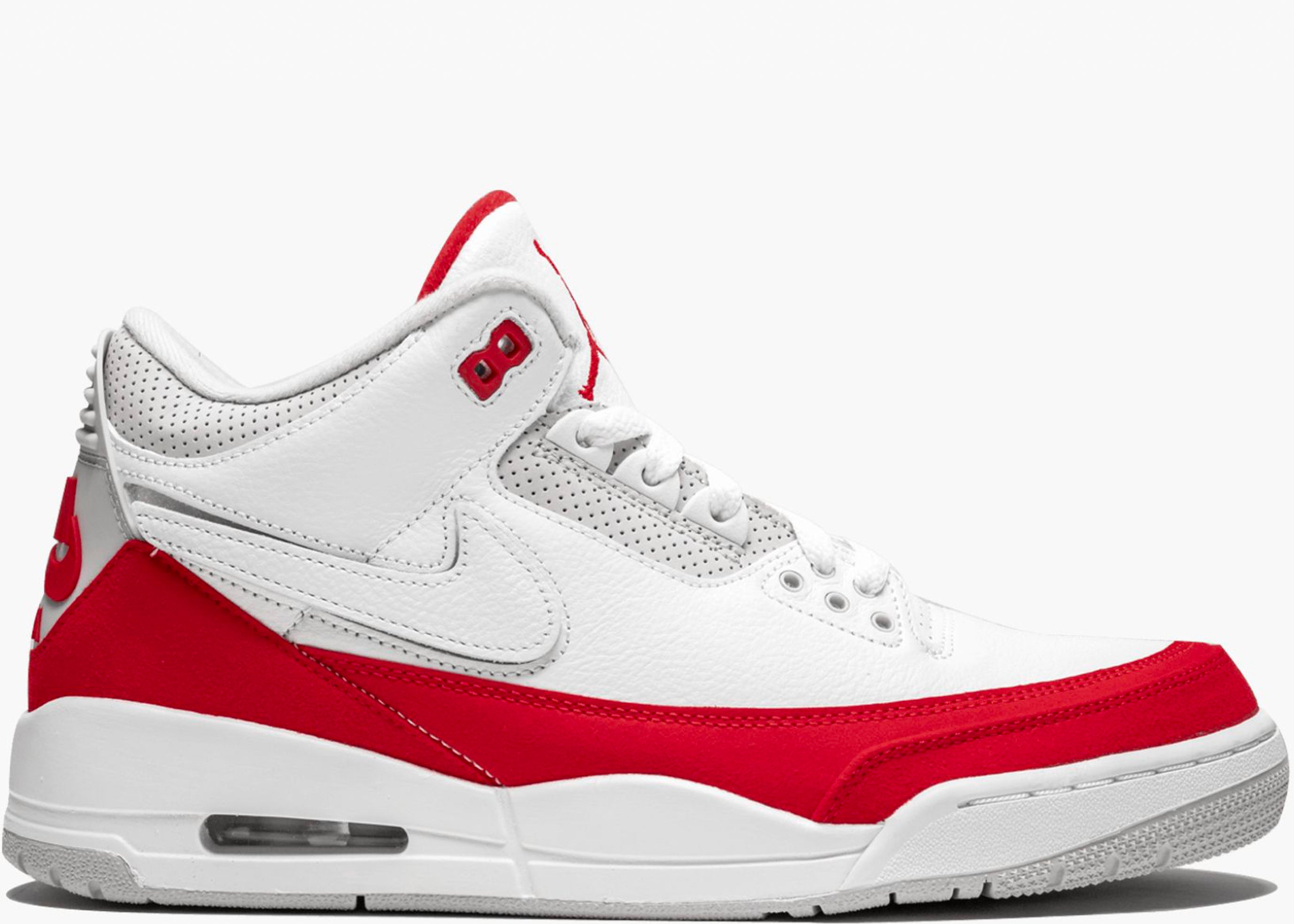 Nike Air Jordan 3 Retro White University Red CJ0939-100 Hype Clothinga Limited Edition