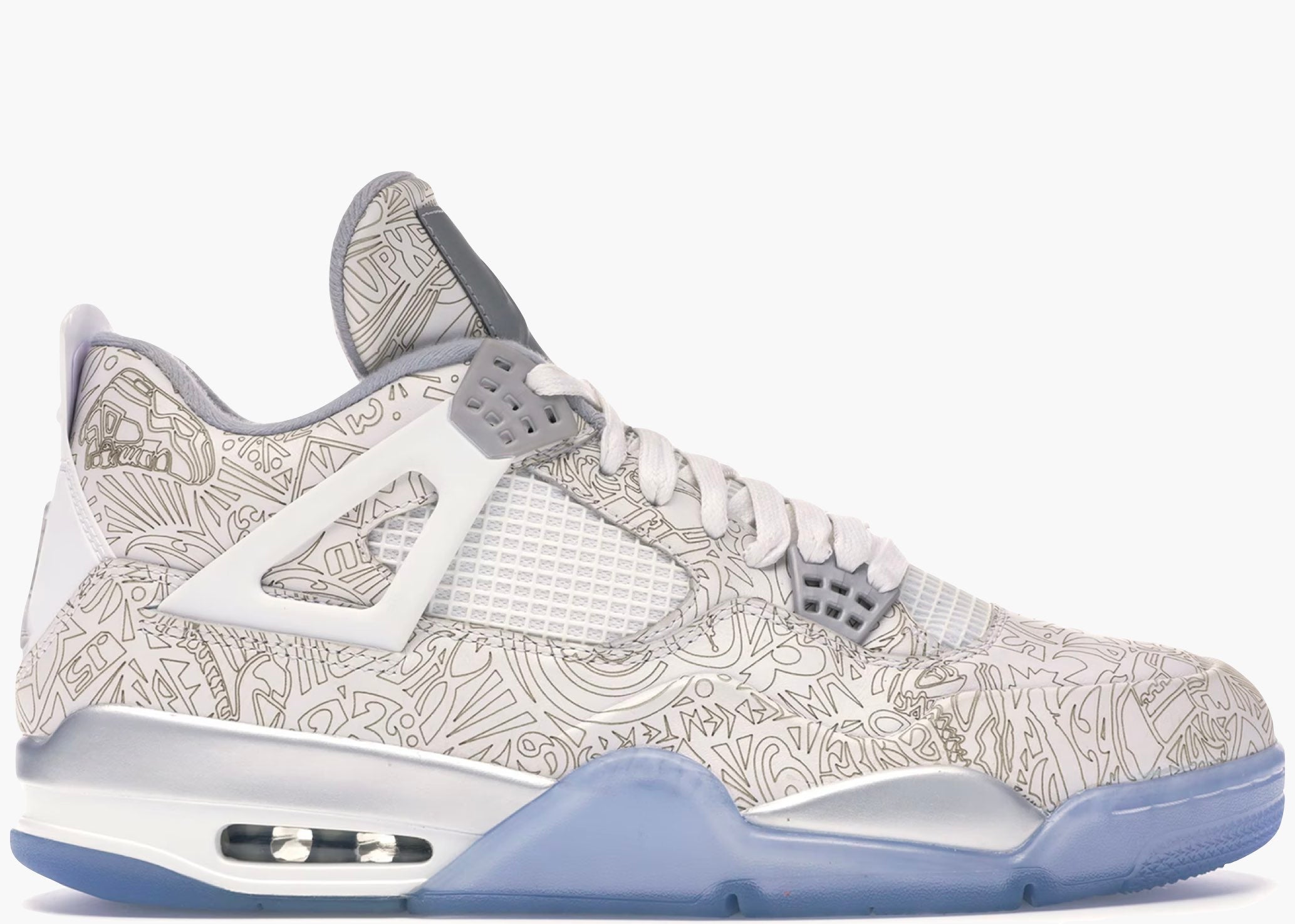 Nike Air Jordan 4 Retro 30th Anniversary Laser  705333-105 Hype Clothinga Limited Edition
