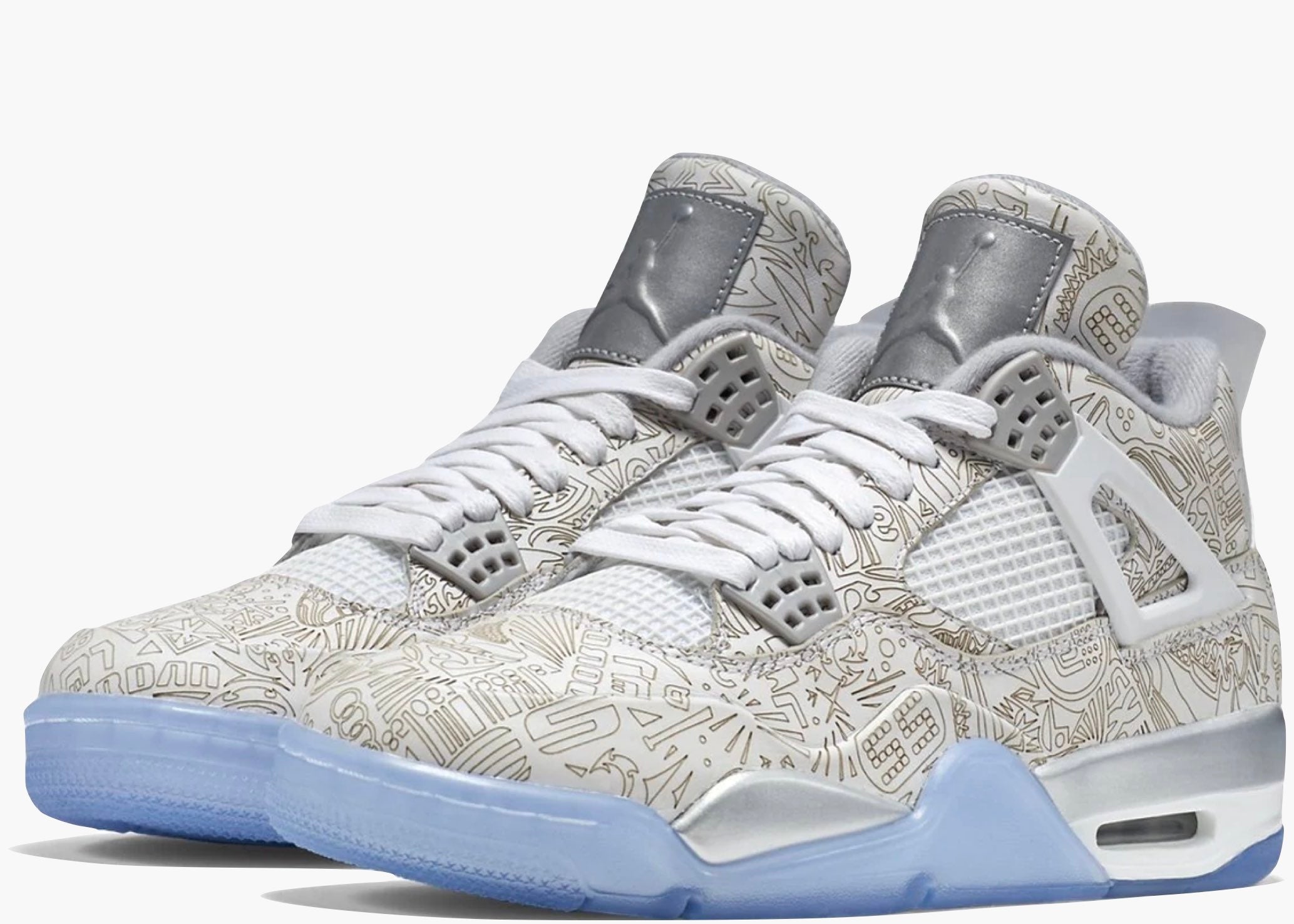 Nike Air Jordan 4 Retro 30th Anniversary Laser  705333-105 Hype Clothinga Limited Edition