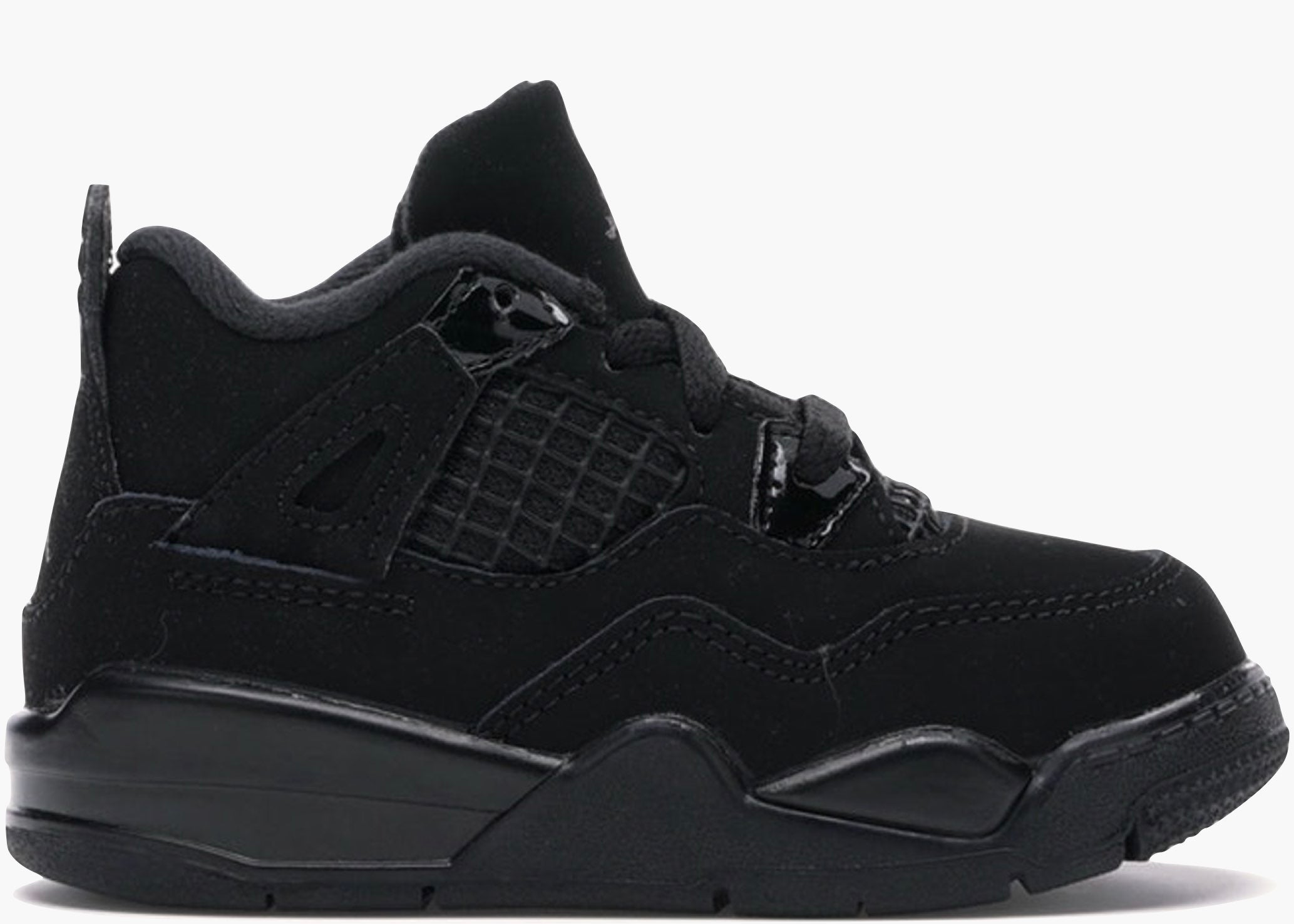 Nike Air Jordan 4 Retro Black Cat 2020 (TD) BQ7670-010 Hype Clothinga