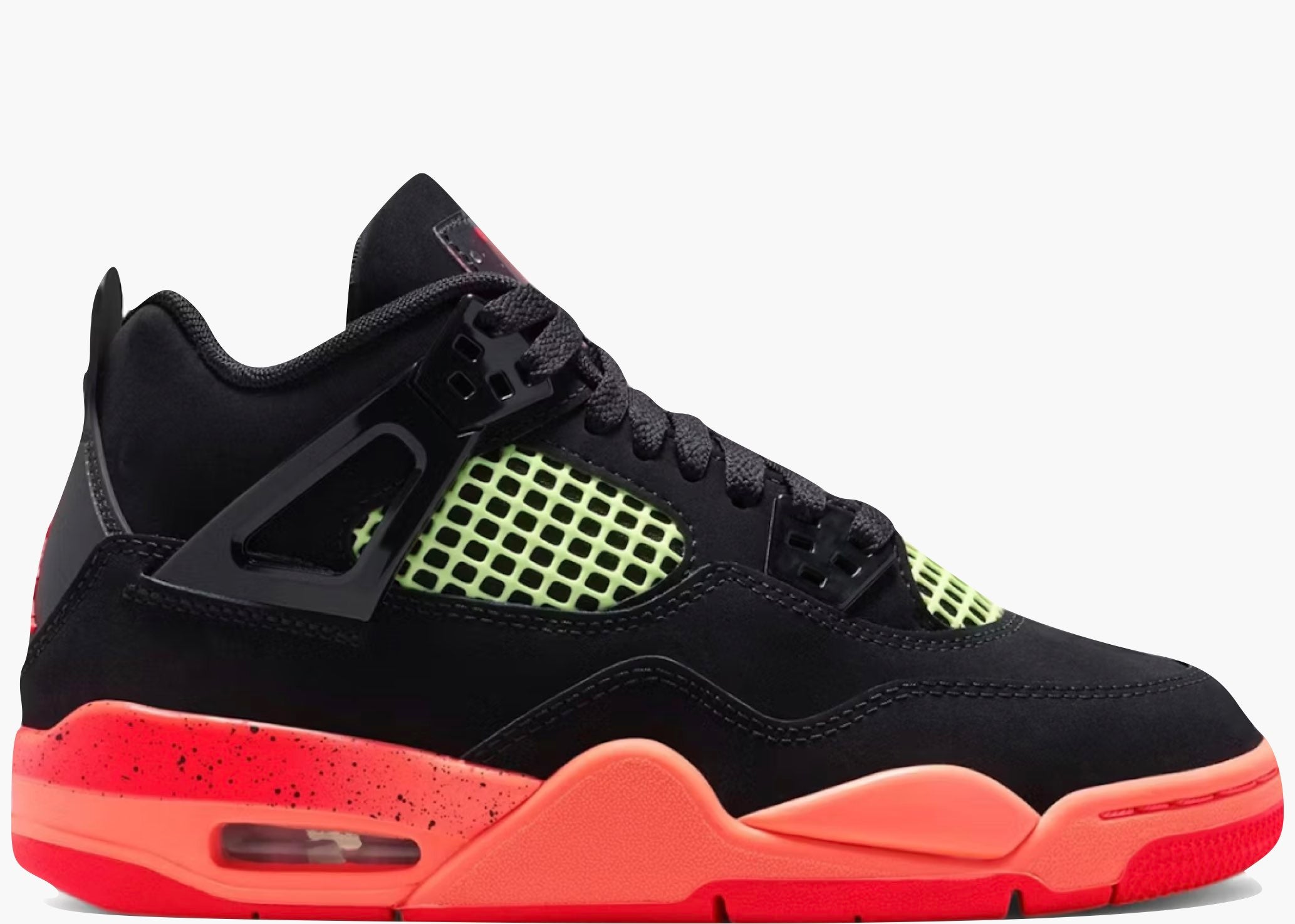 Nike Air Jordan 4 Retro Black Infrared Barely Volt (GS) II1271-001 Hype Clothinga Limited Edition