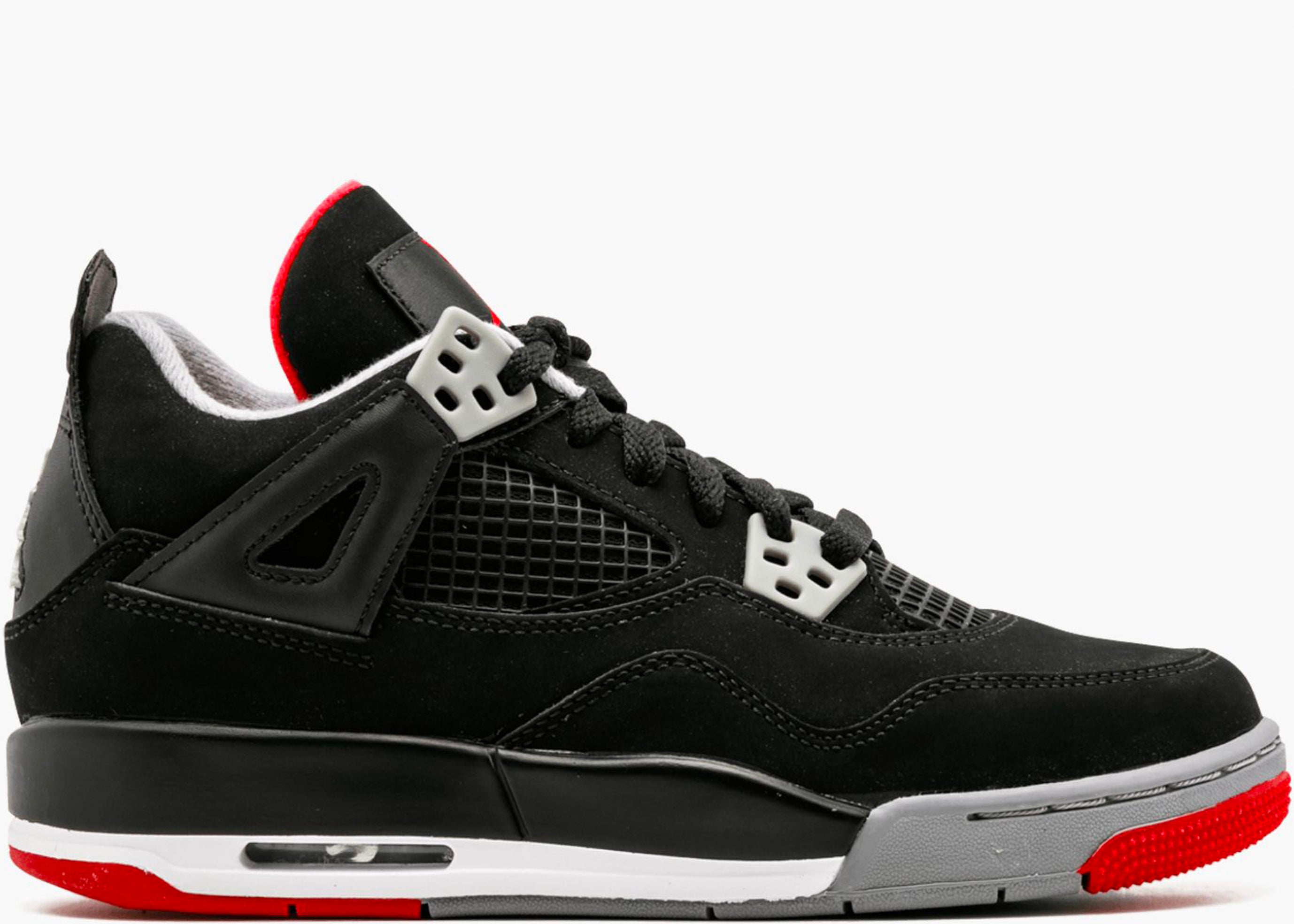 Nike Air Jordan 4 Retro Bred Gs 408452-060 Hype Clothinga Limited Edition