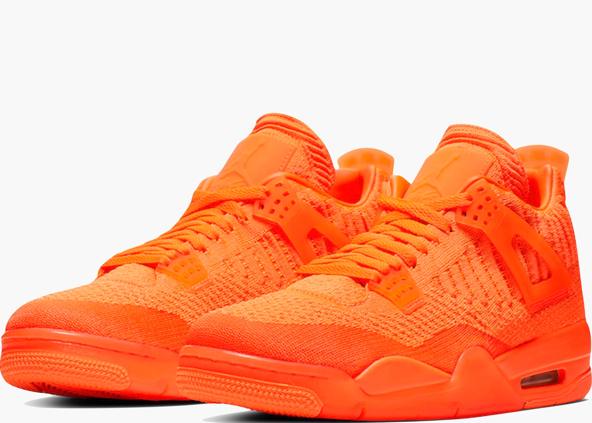 Nike Air Jordan 4 Retro Flyknit Orange Hype Clothinga Limited Edition