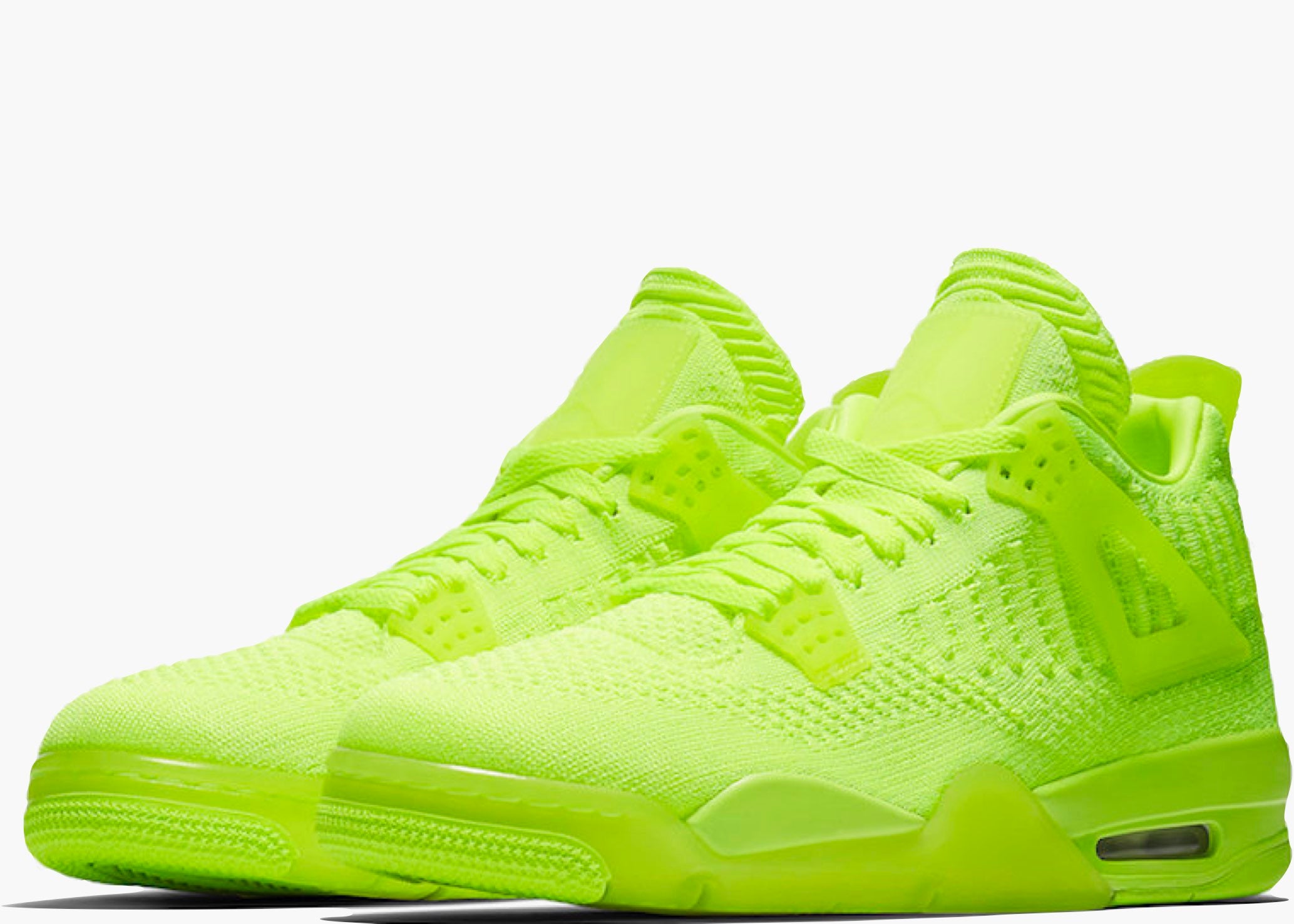 Nike Air Jordan 4 Retro Flyknit Volt Hype Clothinga Limited Edition