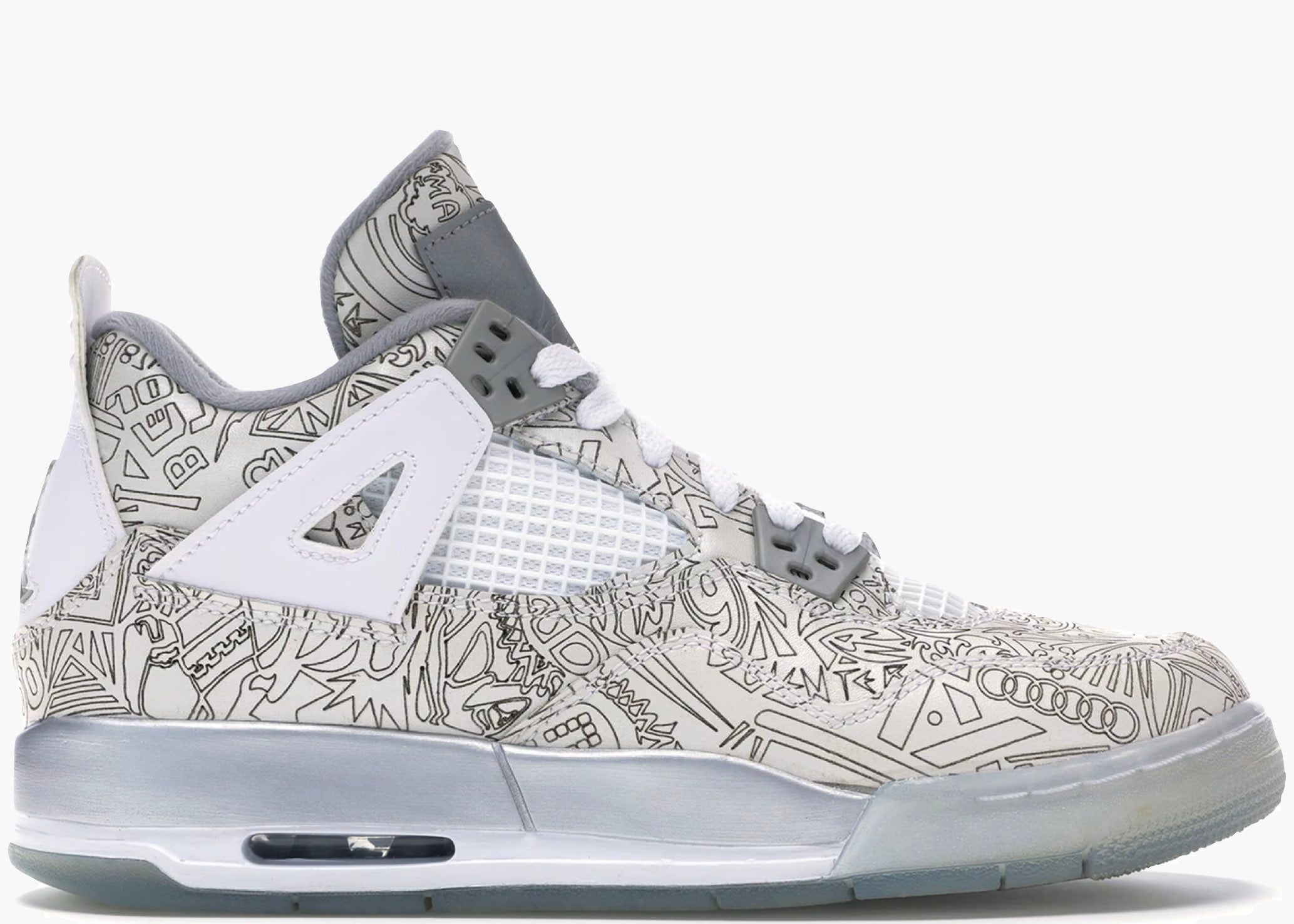 Nike Air Jordan 4 Retro Laser (GS) Hype clothinga Limited edition