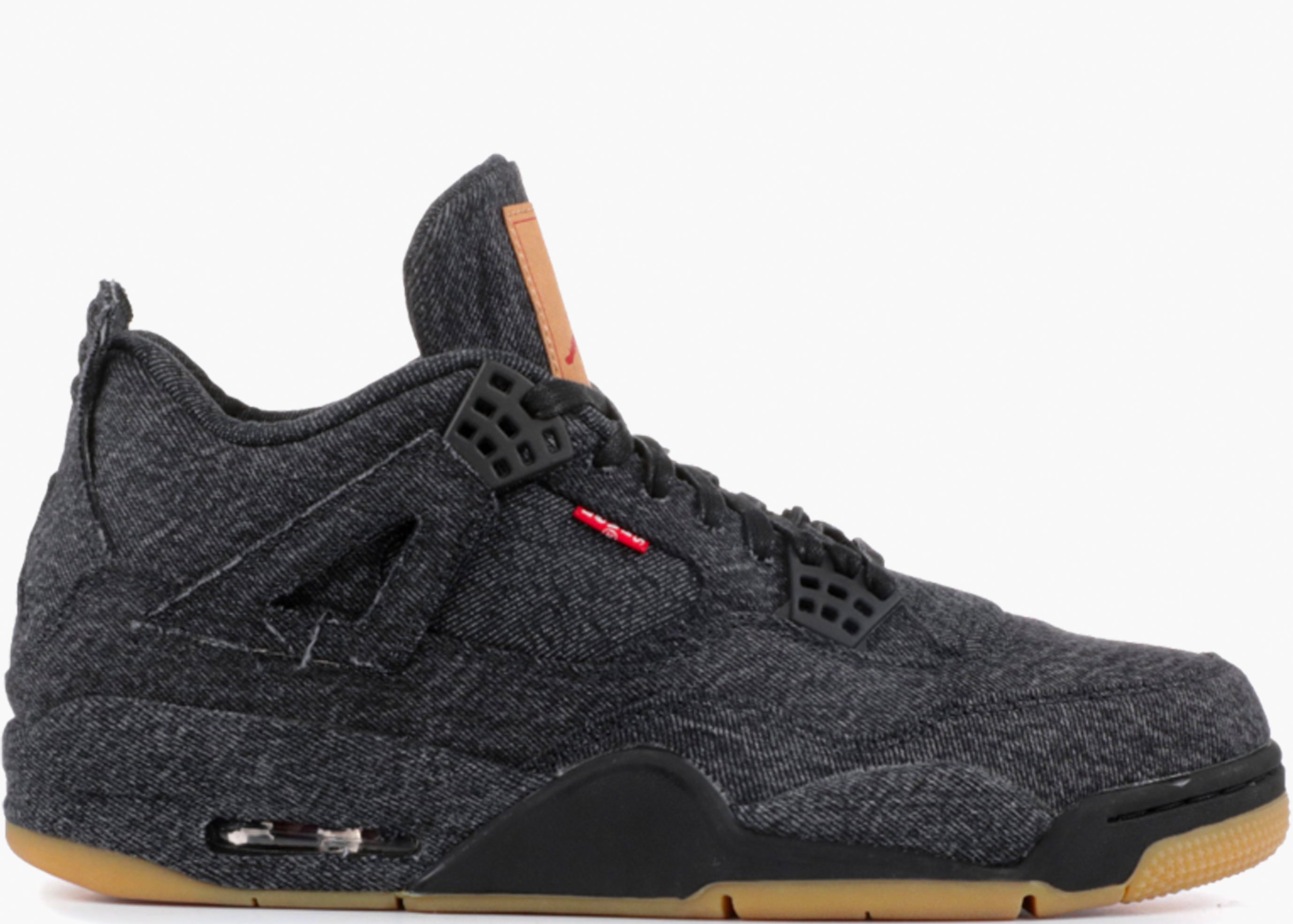 Nike Air Jordan 4 Retro Levis Black AO2571-001 Hype Clothinga Limited Edition. 