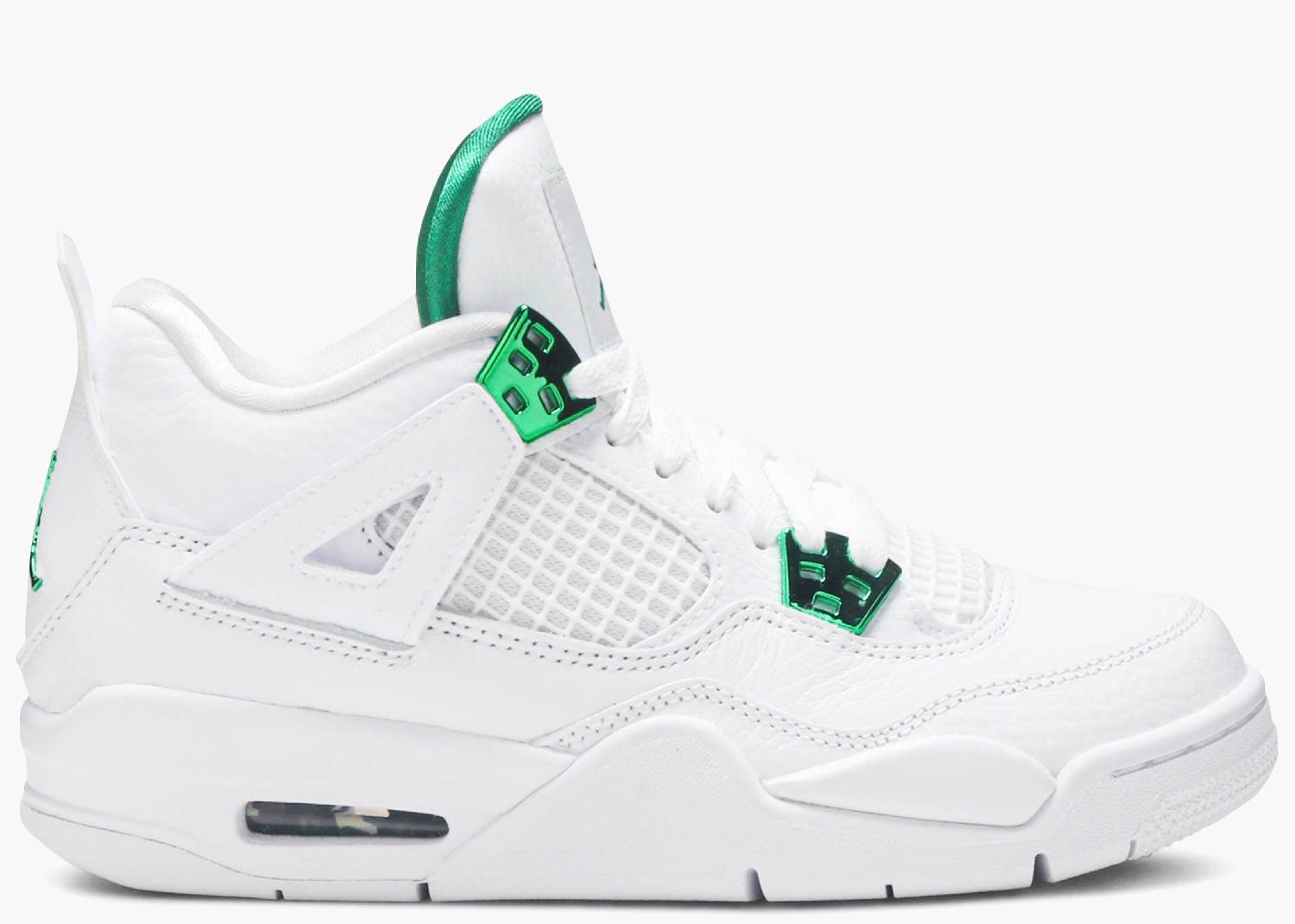 Nike Air Jordan 4 Retro Metallic Green (GS) 408452-113 Hype Clothinga