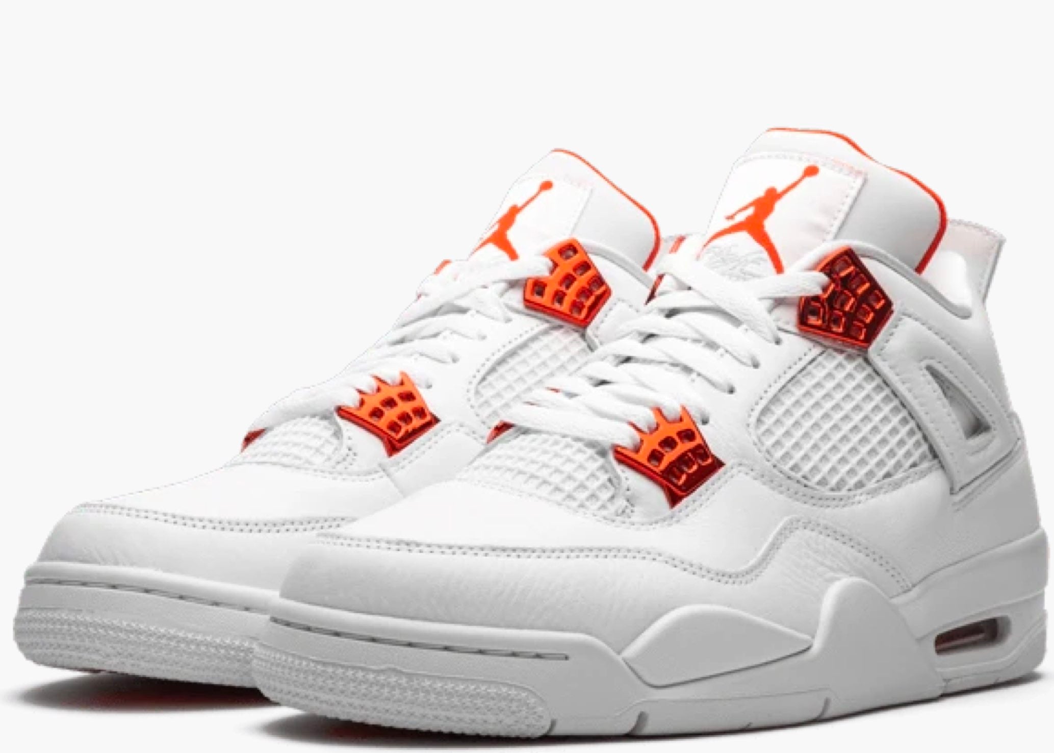Nike Air Jordan 4 Retro Metallic Orange Hype clothinga Limited Edition