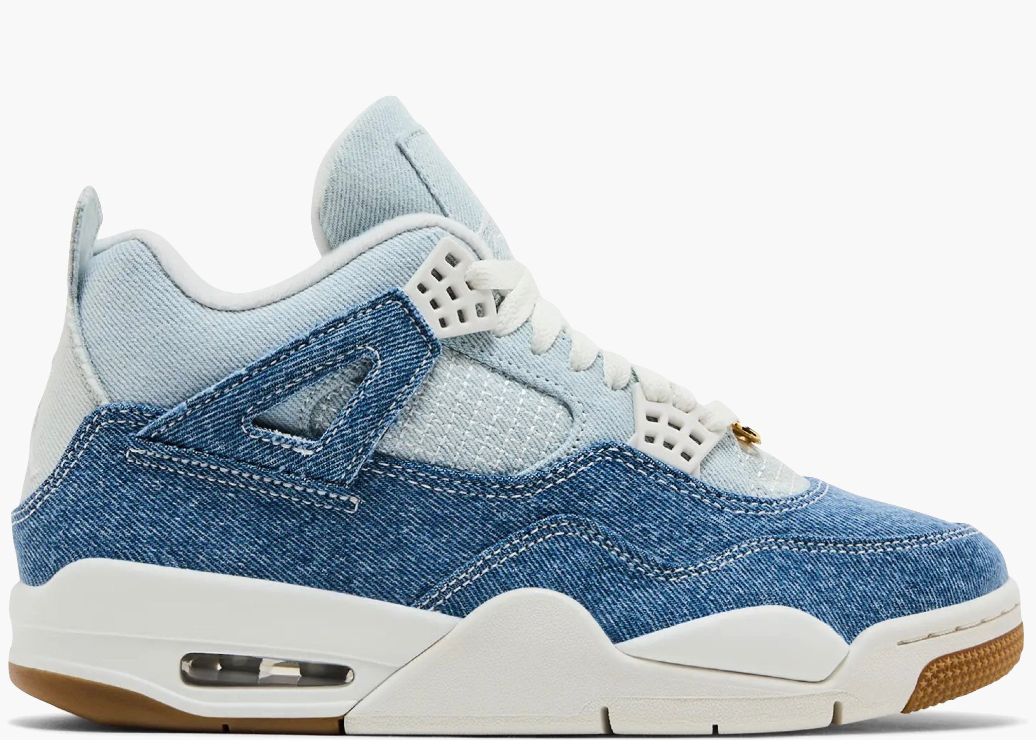 Nike Air Jordan 4 Retro TEX Denim Worn Blue (W) IB6716-100 Hype Clothinga Limited Edition