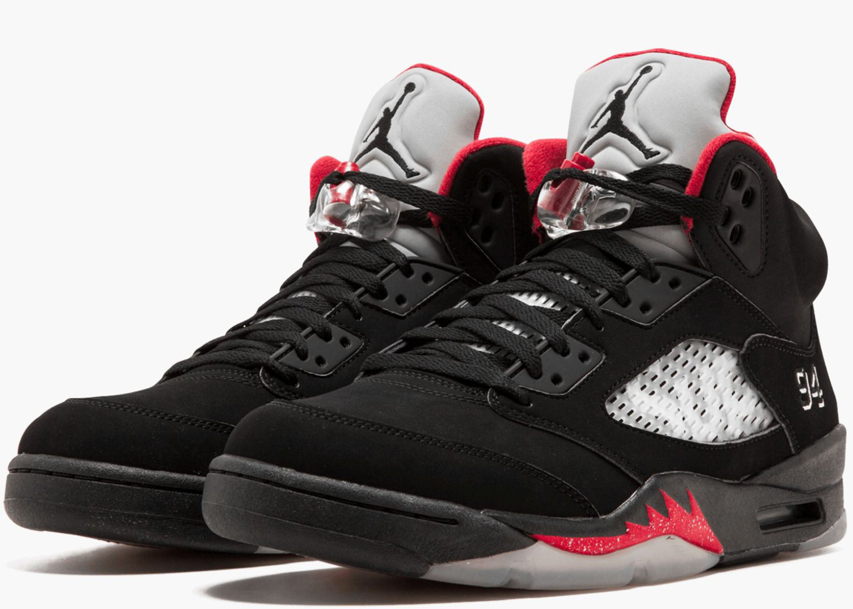Nike Air Jordan 5 Retro Supreme Black 824371-001 Hype Clothinga Limited Edition

