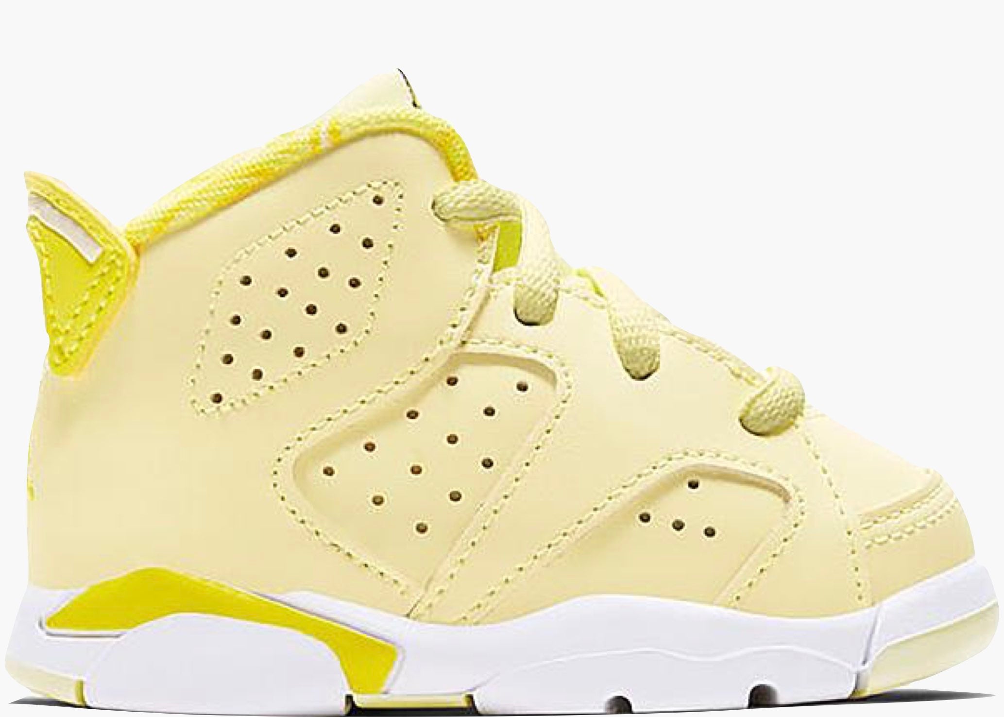 Nike Air Jordan 6 Retro Dynamic Yellow Floral (TD) Hype Clothinga Limited Edition