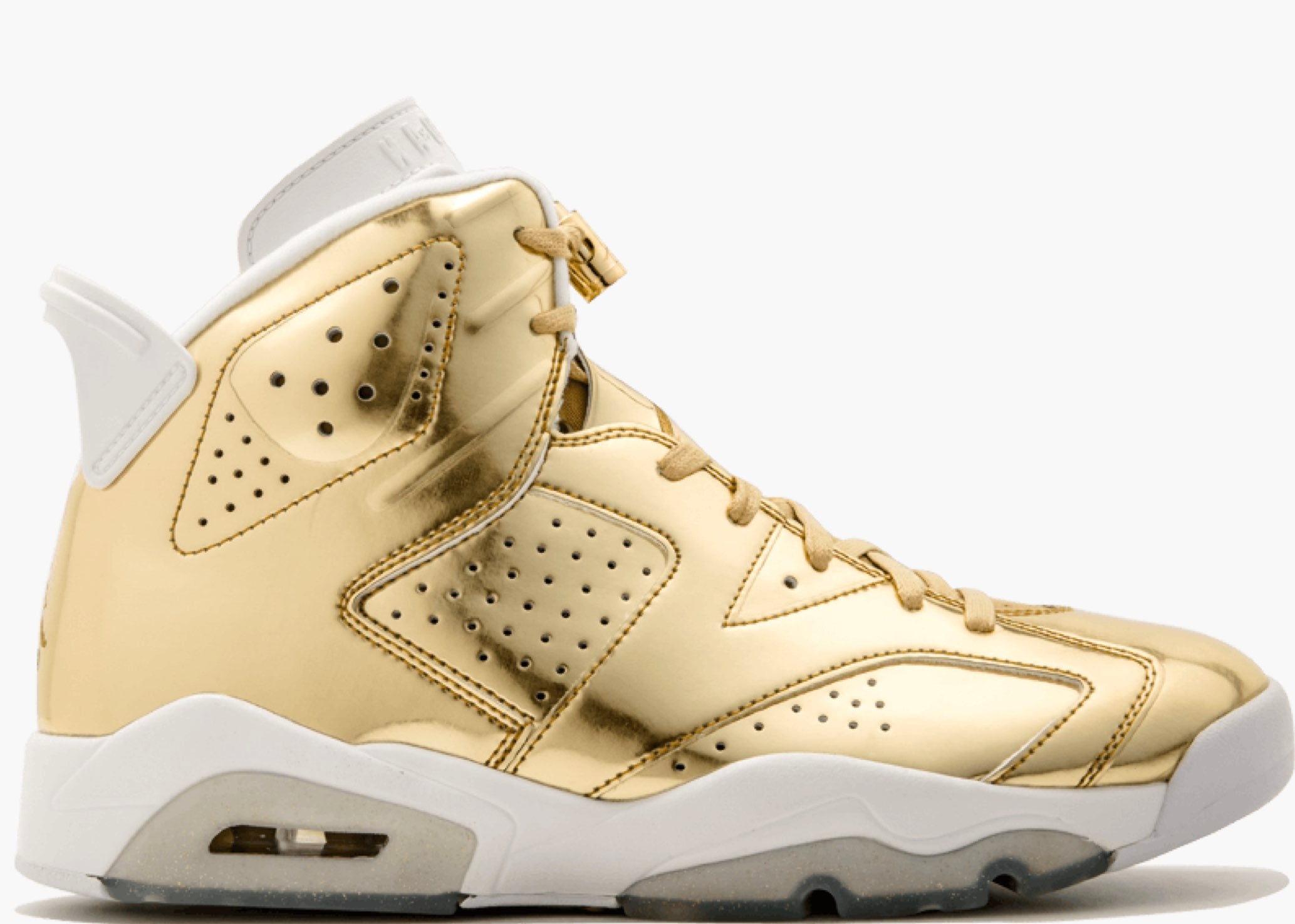 Nike Air Jordan 6 Retro Pinnacle Metallic Gold Hype Clothinga Limited Edition