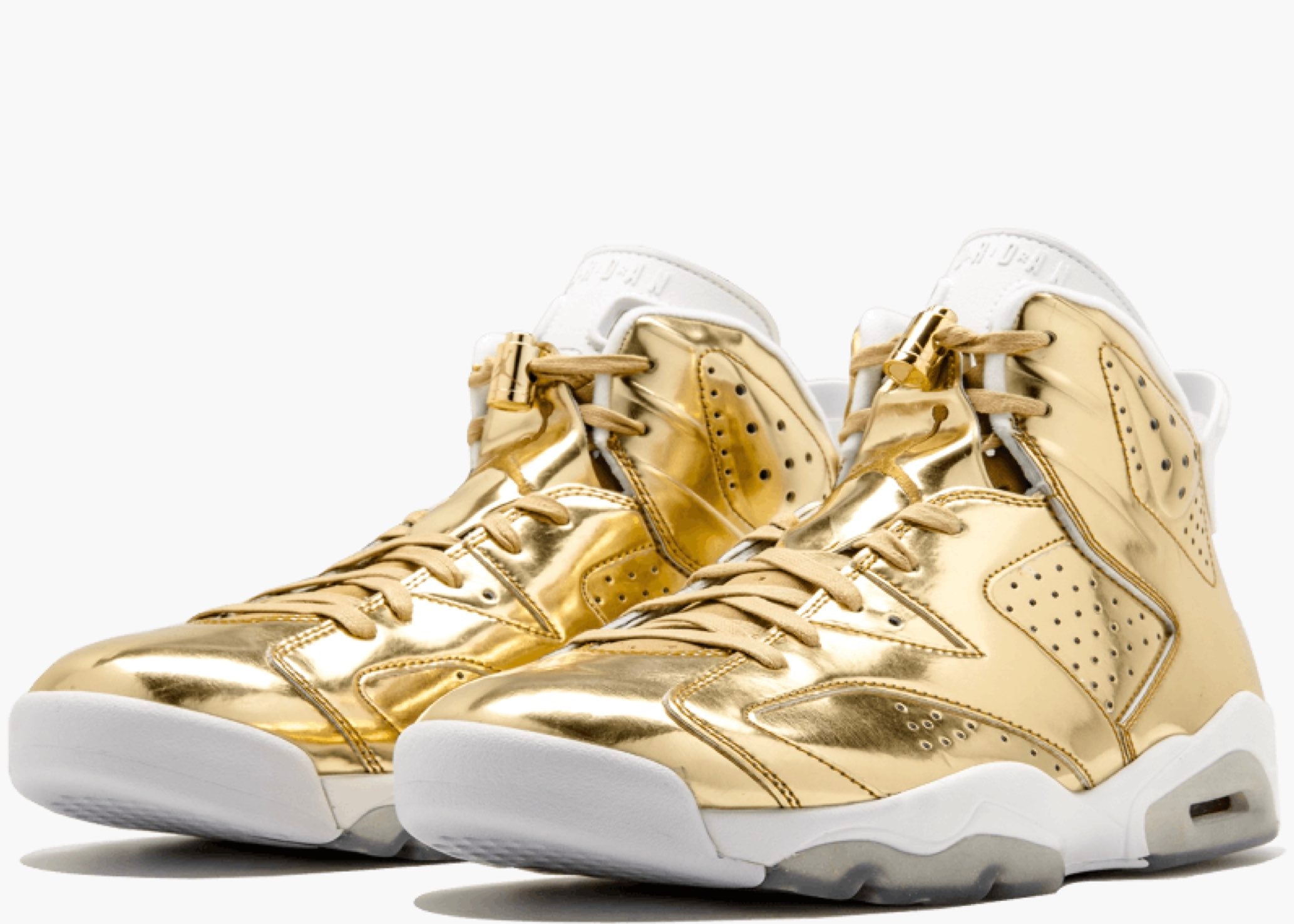 Nike Air Jordan 6 Retro Pinnacle Metallic Gold Hype Clothinga Limited Edition