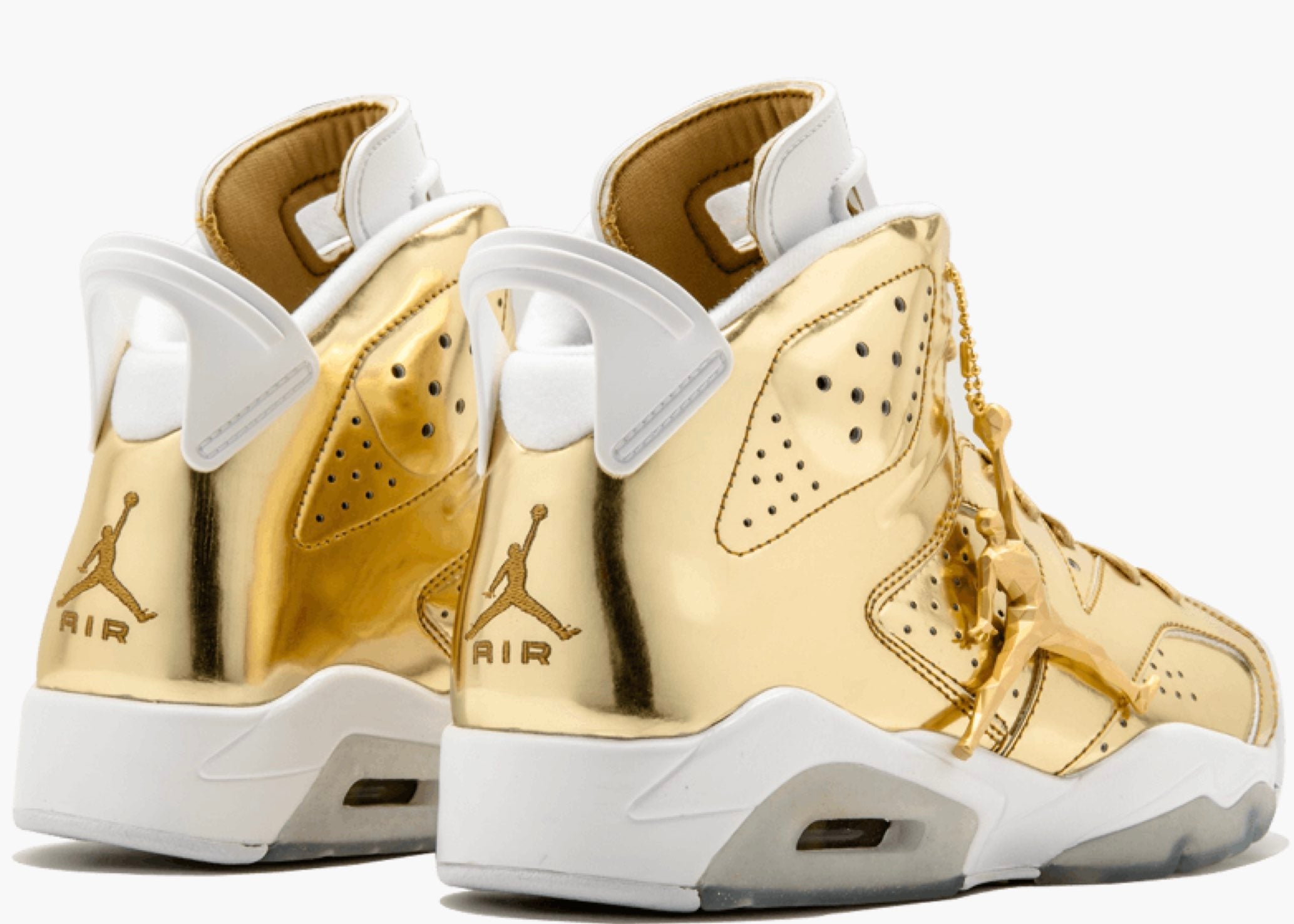 Nike Air Jordan 6 Retro Pinnacle Metallic Gold Hype Clothinga Limited Edition