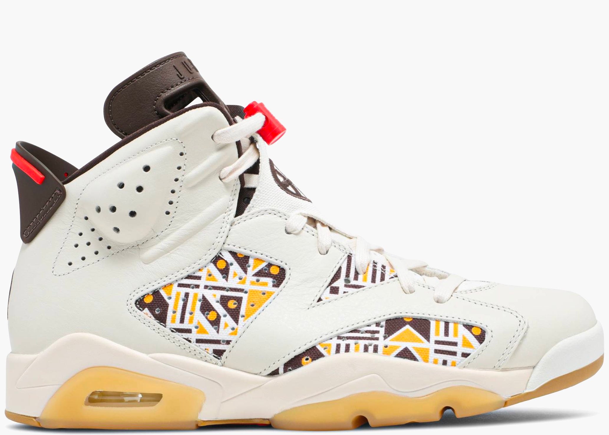 Nike Air Jordan 6 Retro Quai54 Sail Brown CZ4152-100 Hype Clothinga