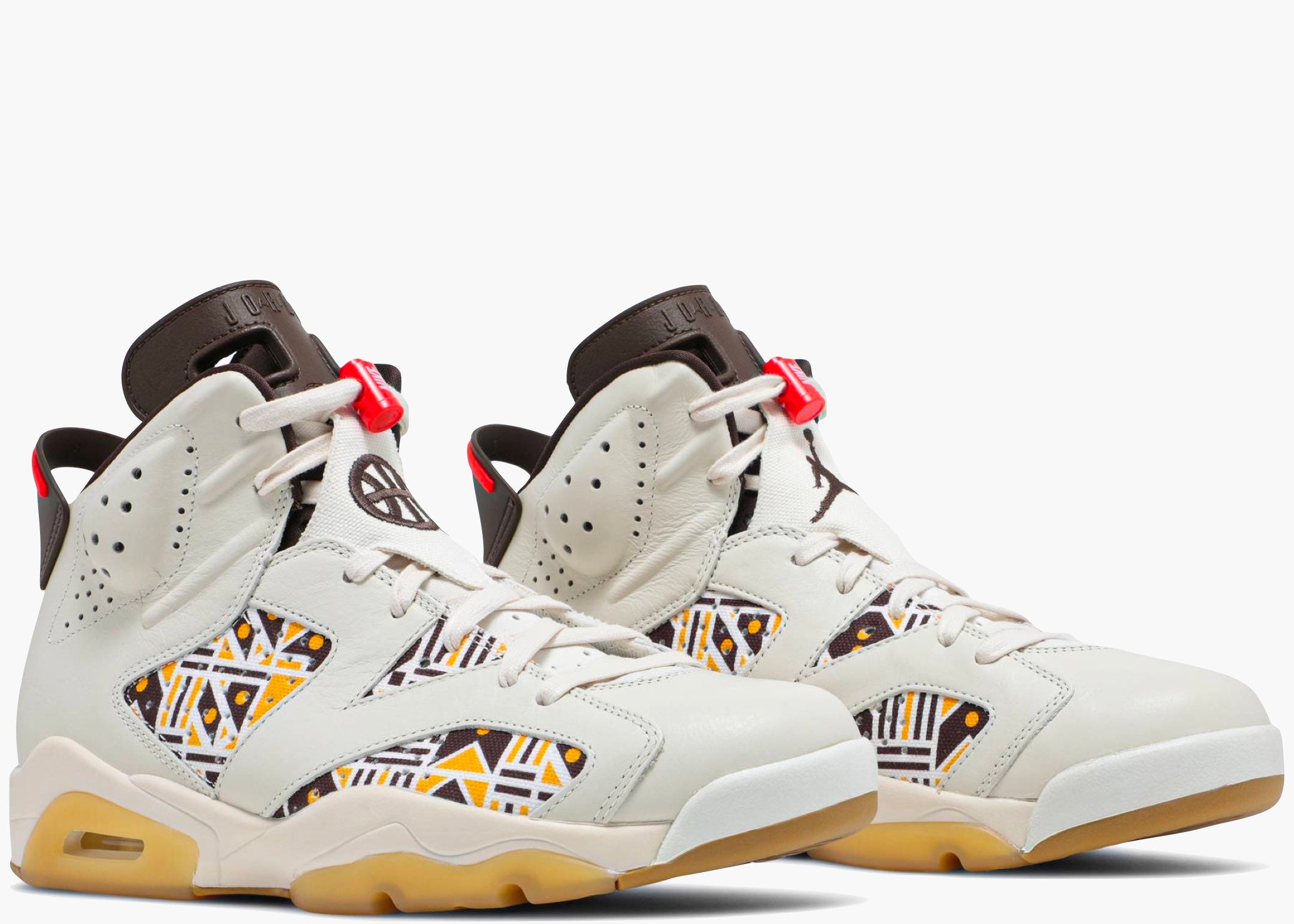 Nike Air Jordan 6 Retro Quai54 Sail Brown CZ4152-100 Hype Clothinga