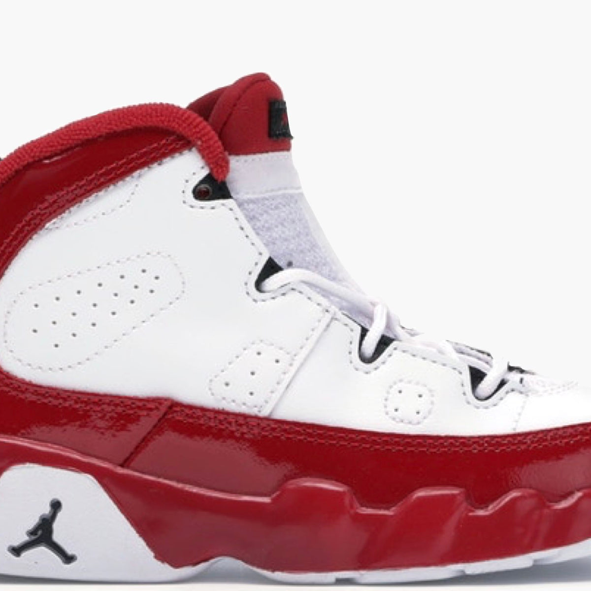 Red & white jordan 9 outlet
