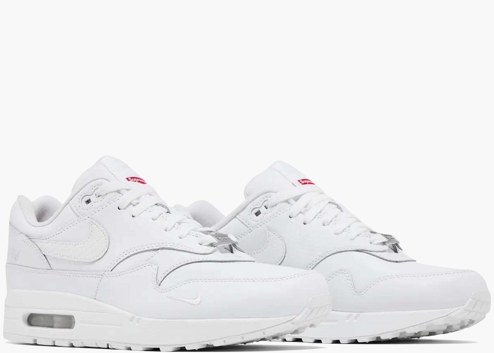 Nike Air Max 1 '87 SP Supreme Triple White HF8813-100 Hype Clothinga Limited Edition