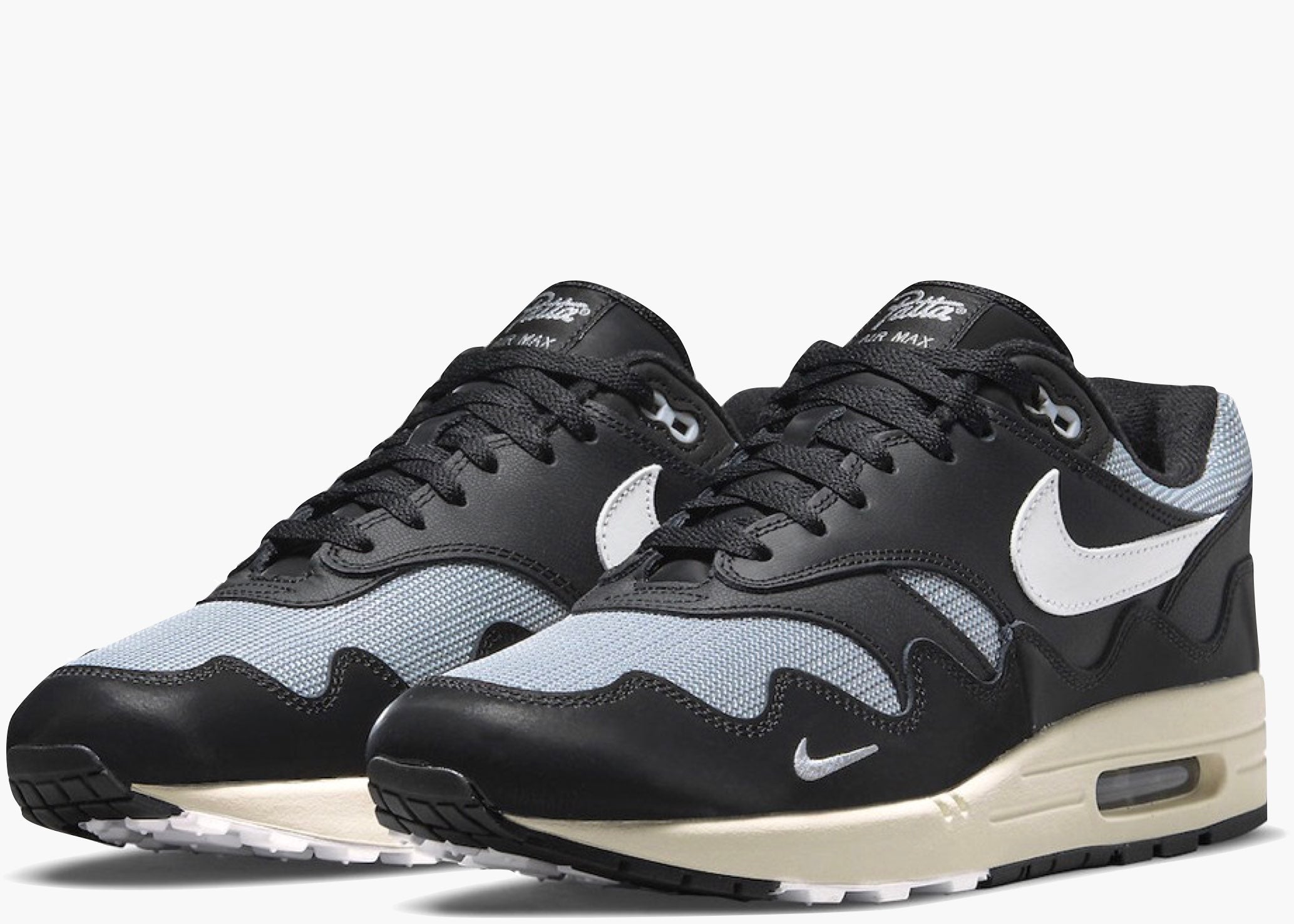 Nike Air Max 1 Patta Waves Black (with Bracelet)