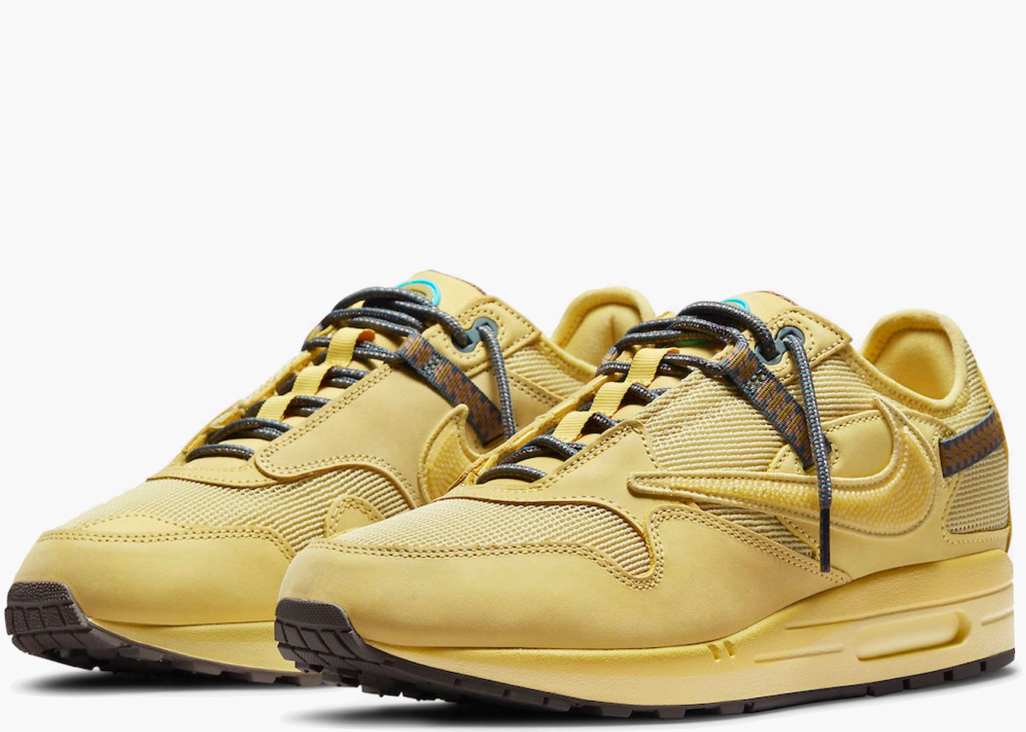 Nike Air Max 1 Travis Scott Cactus Jack Saturn Gold