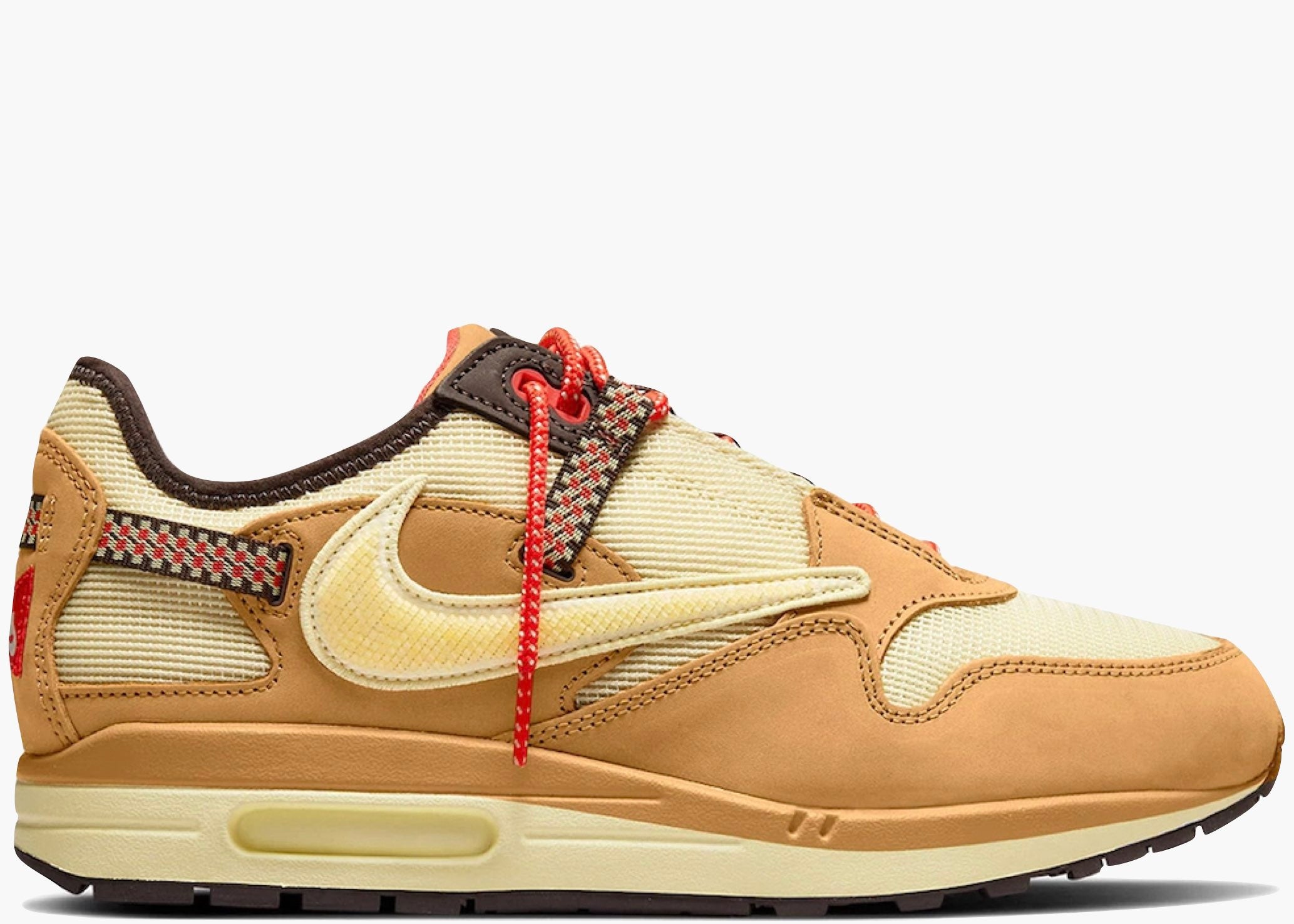 Nike Air Max 1 Travis Scott Cactus Jack Wheat Lemon Drop | Hype Clothinga