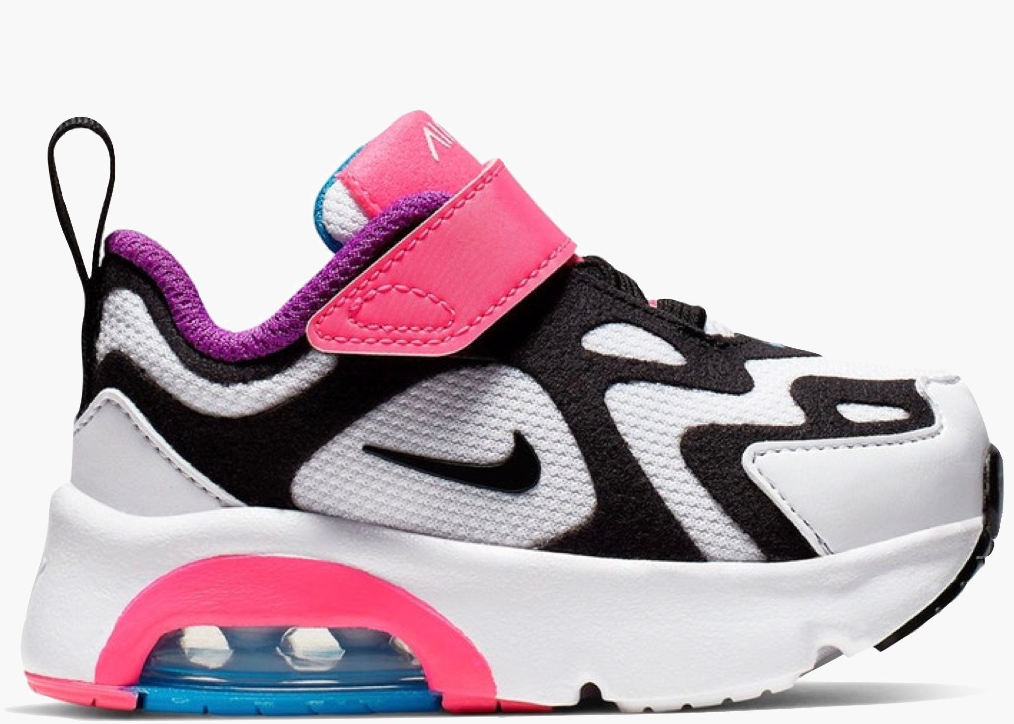 Nike Air Max 200 White Hyper Pink Black (TD) T5632-100 Hype Clothinga