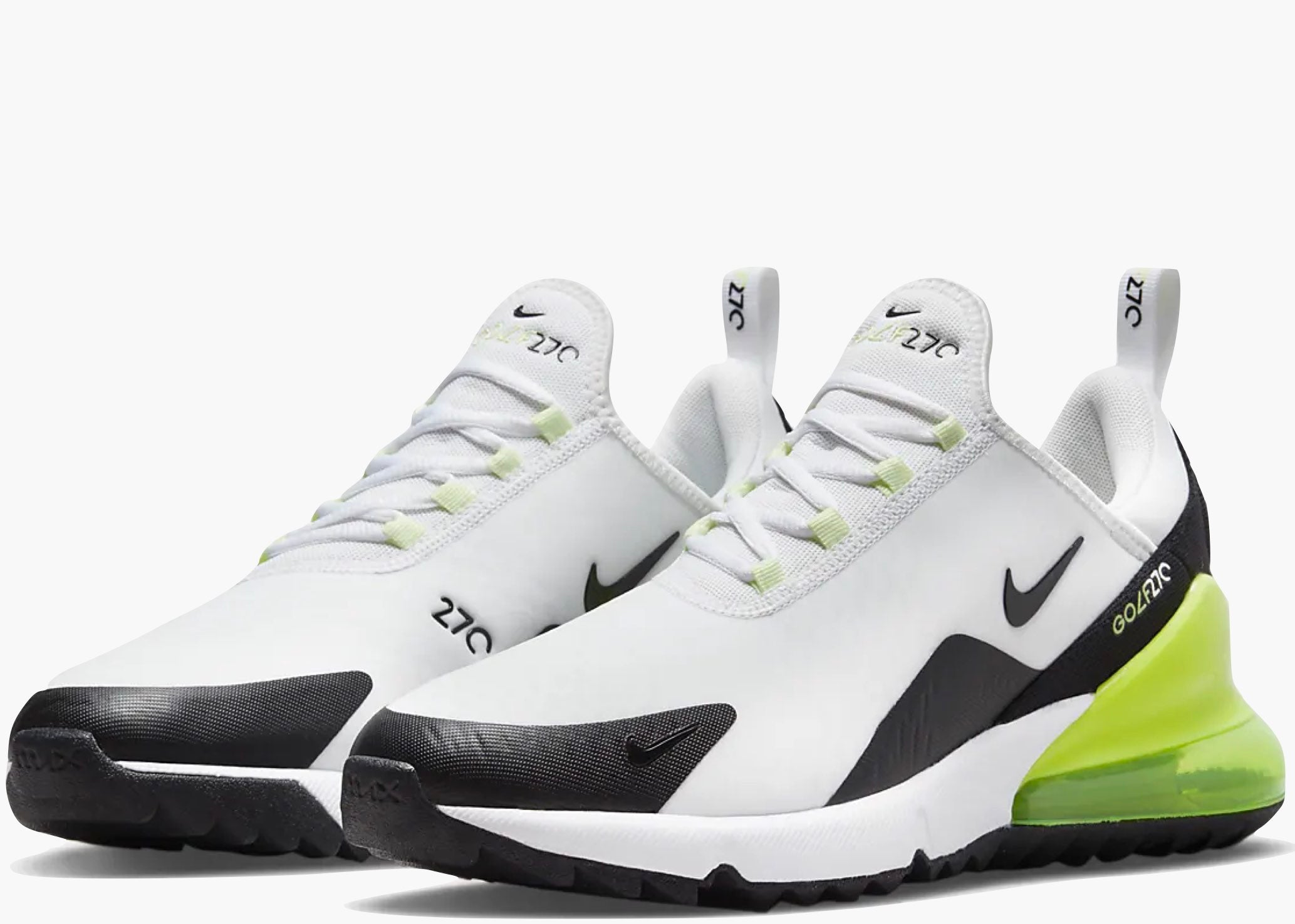 Nike Air Max 270 Golf White Black Volt Hype Clothinga Limited Edition