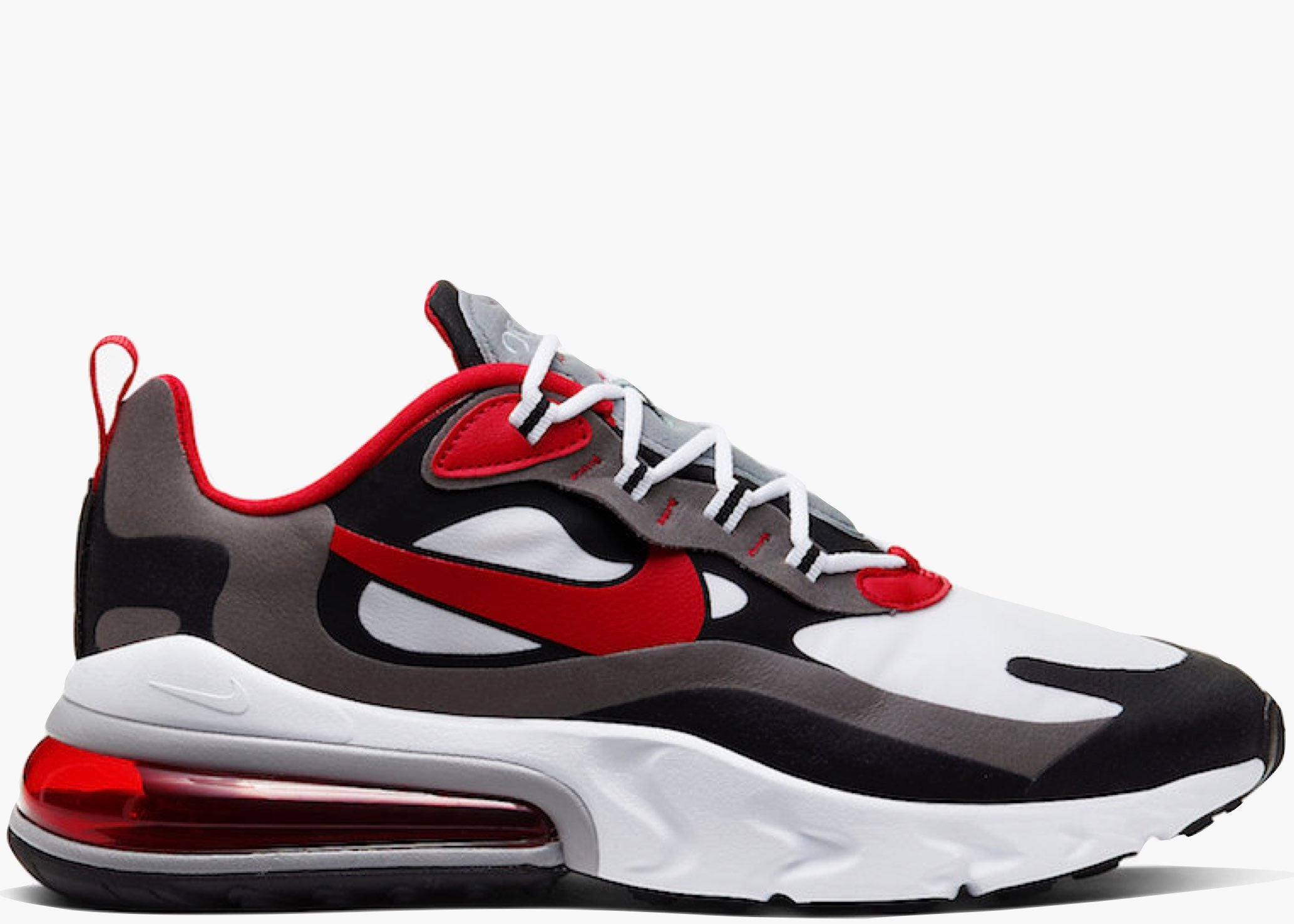 Nike Air Max 270 React Black Iron Grey University Red