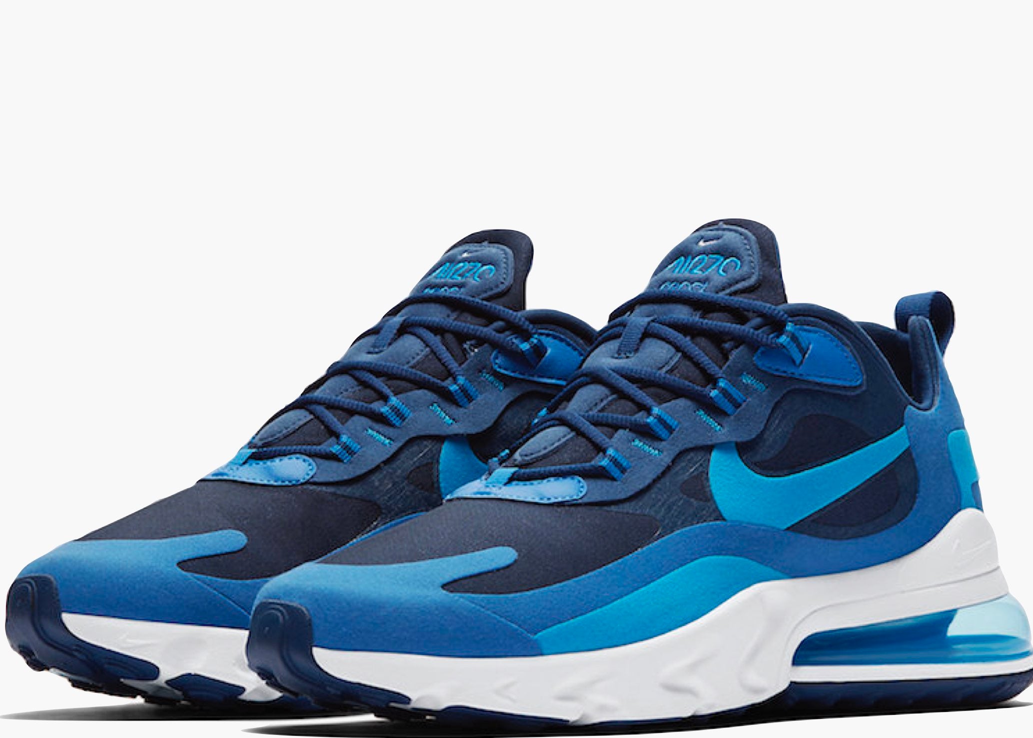 Nike Air Max 270 React Blue Void Hype Clothinga Limited Edition